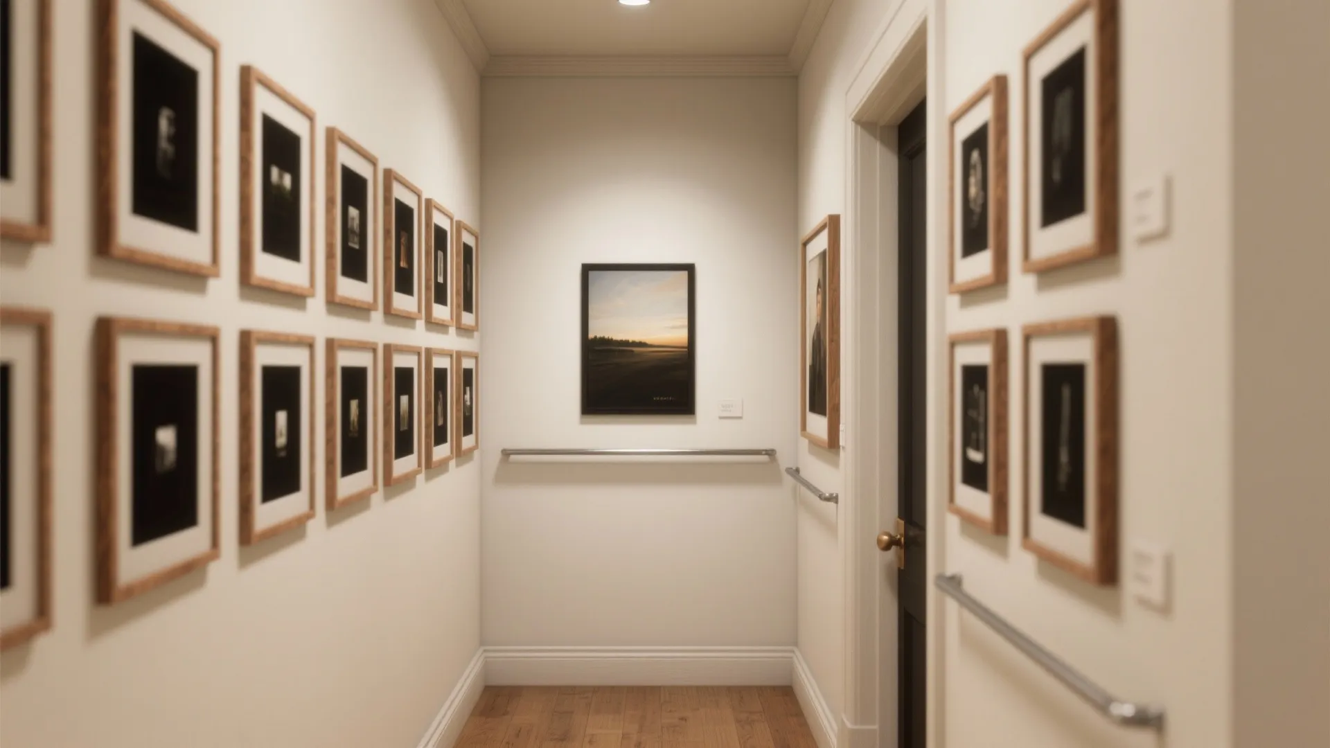 Idea 4: Curated gallery wall with one clear star