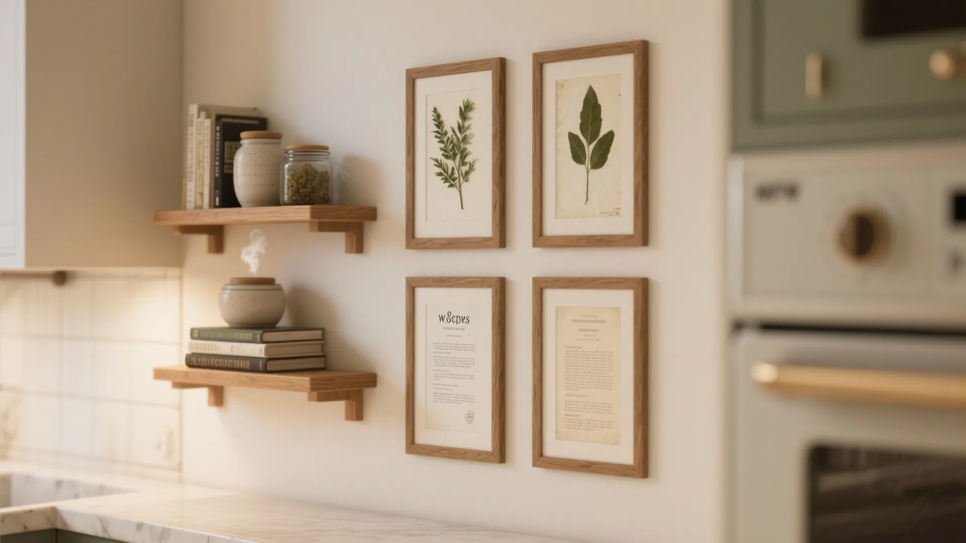 2. Gallery Wall of Functional Art