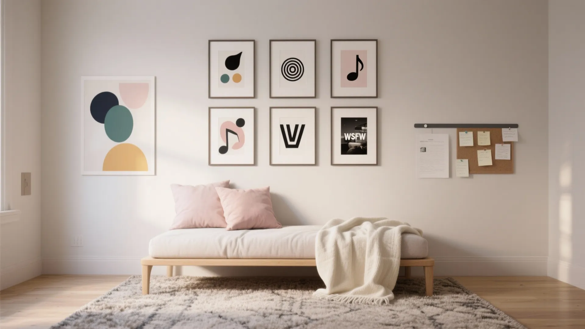 Personality Wall: Gallery Grid + Peel-and-Stick