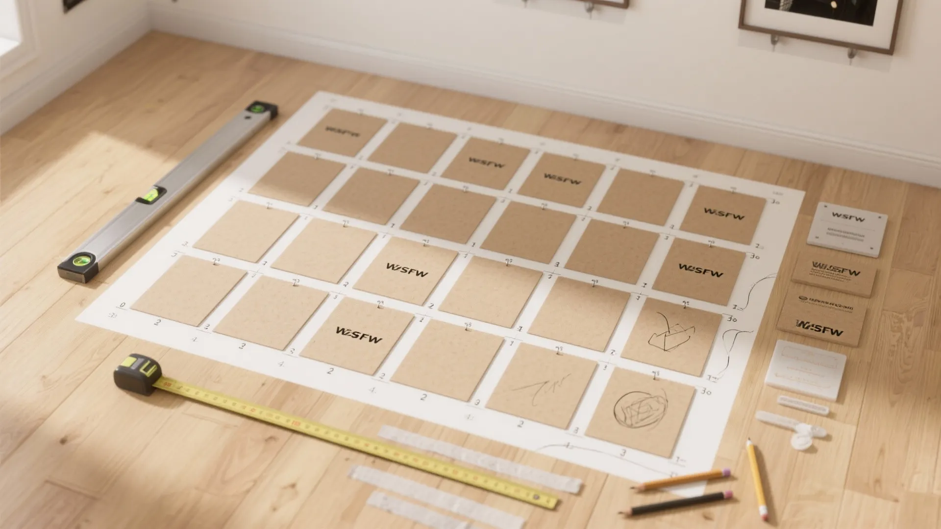 Airy Gallery Grids With Plenty of Breathing Space