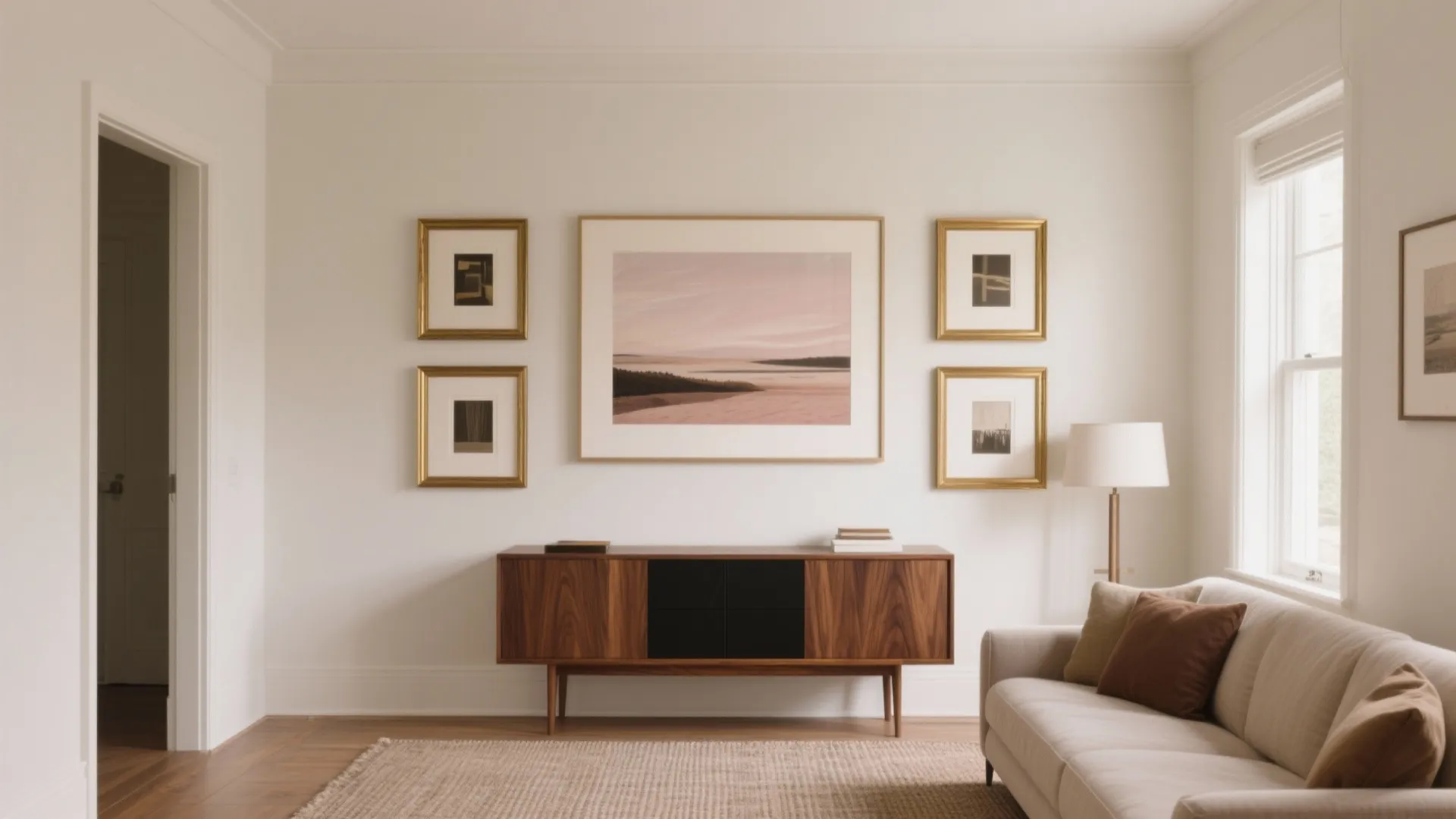 5 Living Room Gallery Wall Ideas That Actually Work: A senior interior designer’s friendly guide to stylish, balanced, and renter-proof gallery walls—minus the patchwork of holes.