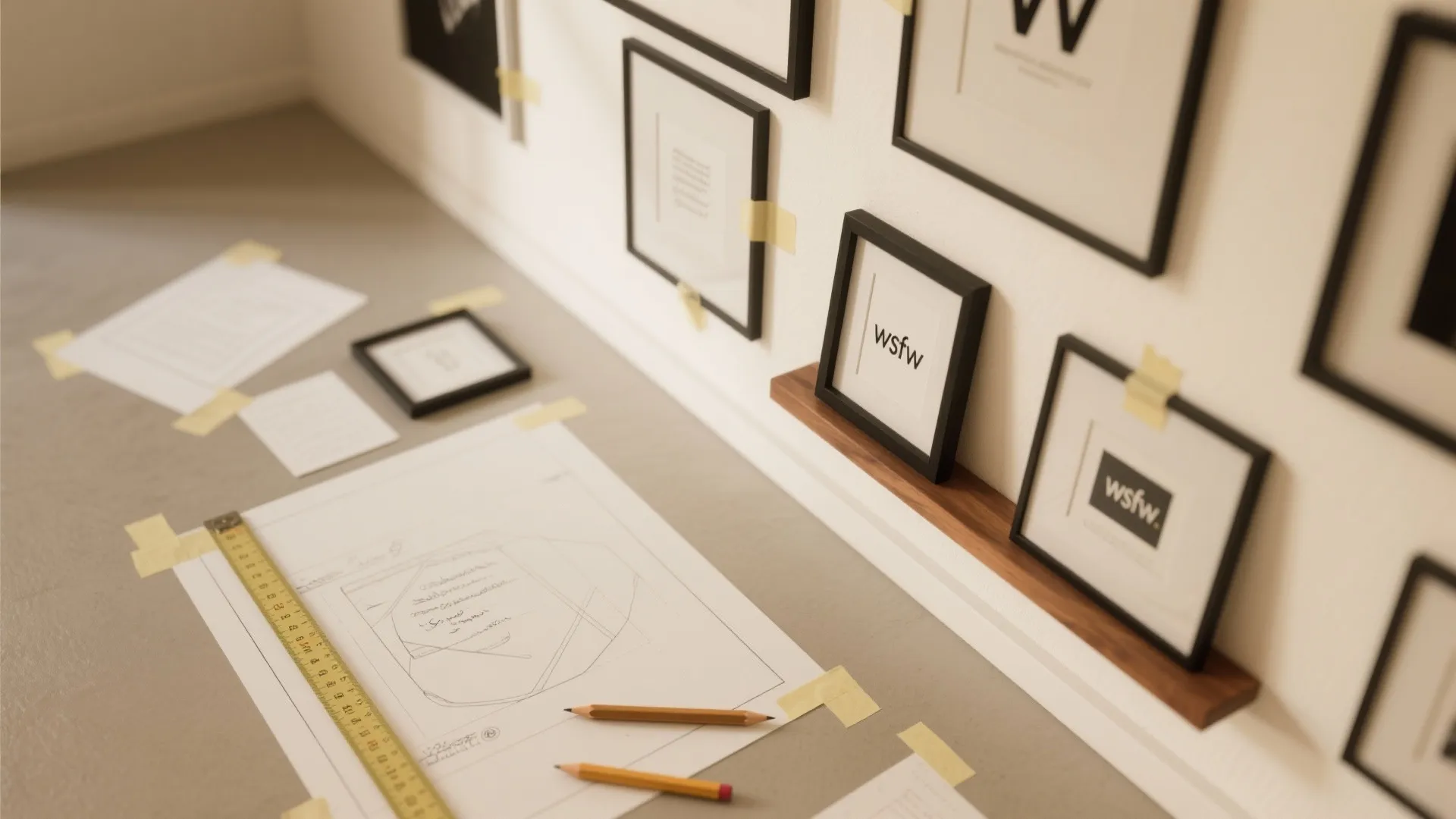 Curated Gallery Wall with Personality