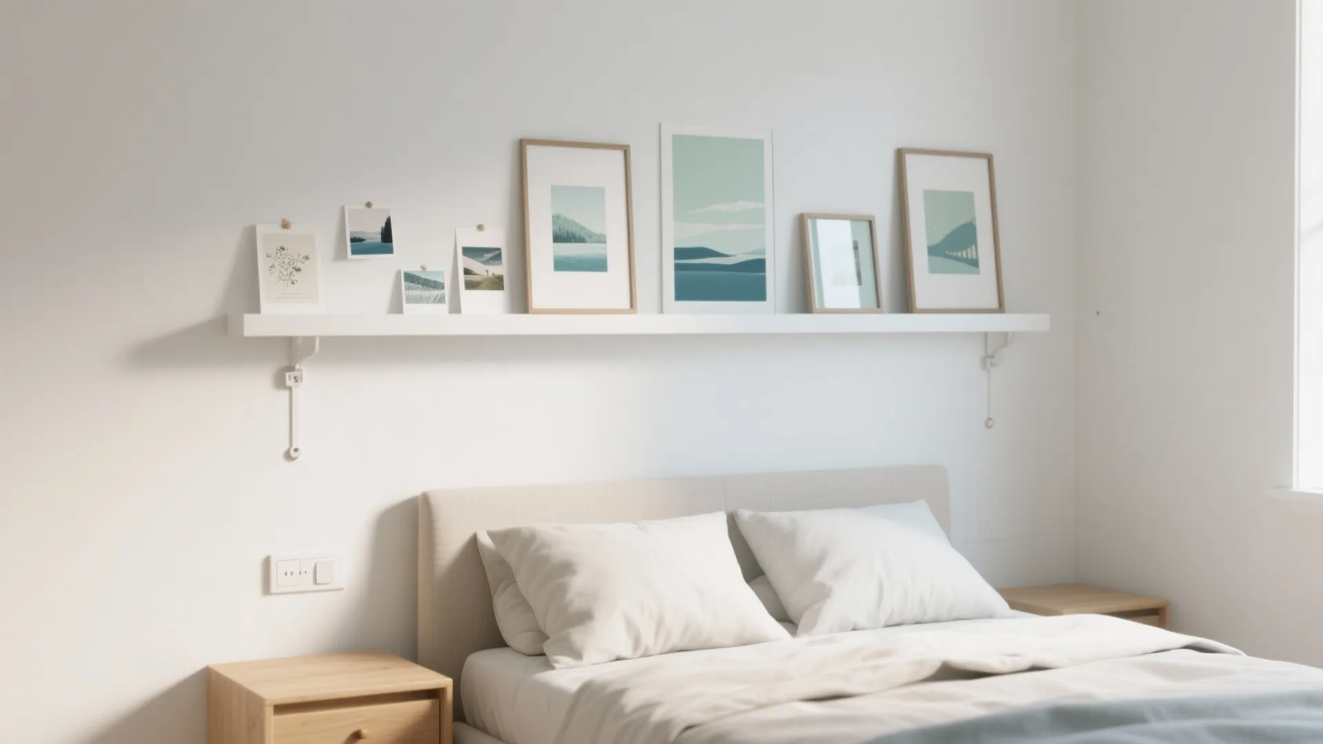 Idea 3: Build a slim gallery ledge