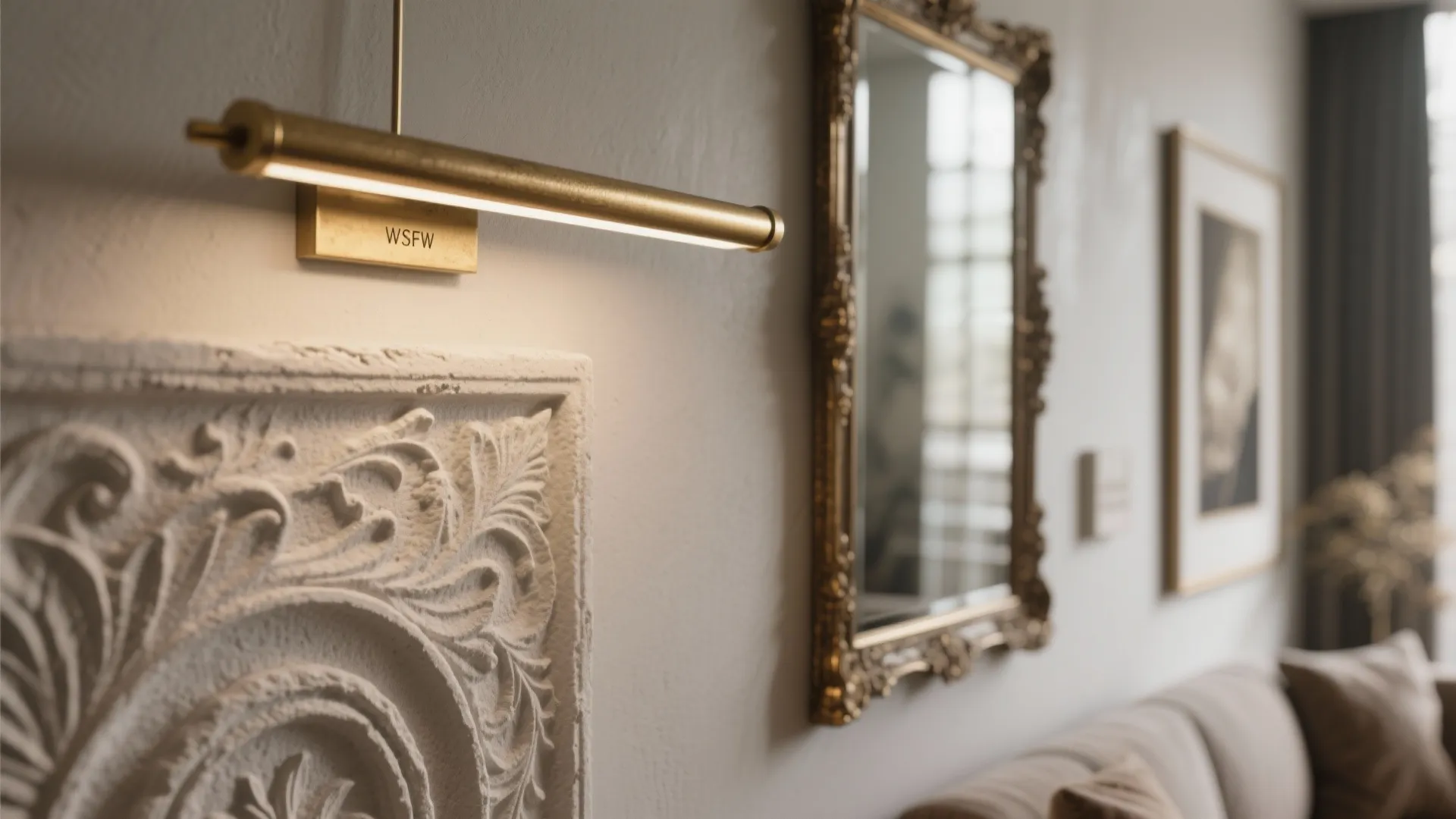 Gallery Moments: Art, Mirrors, and Feature Walls