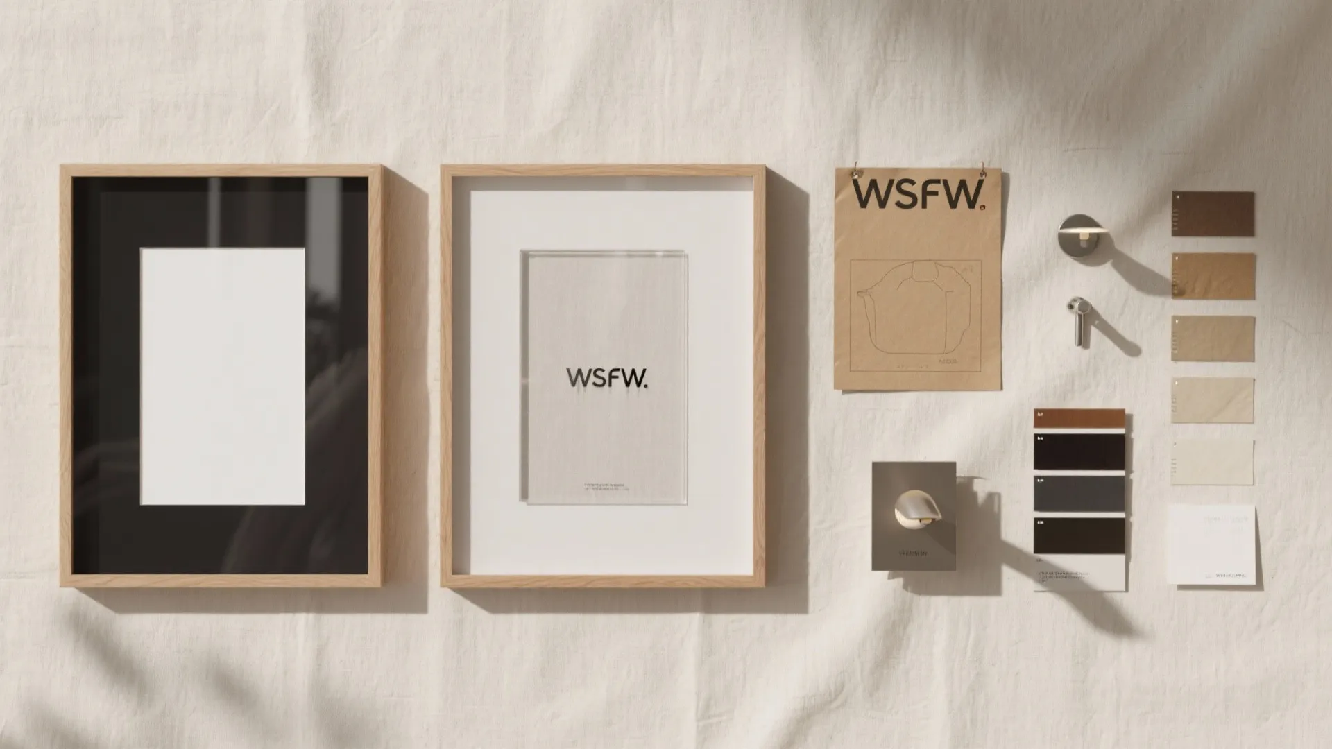 Gallery Wall Around the Screen