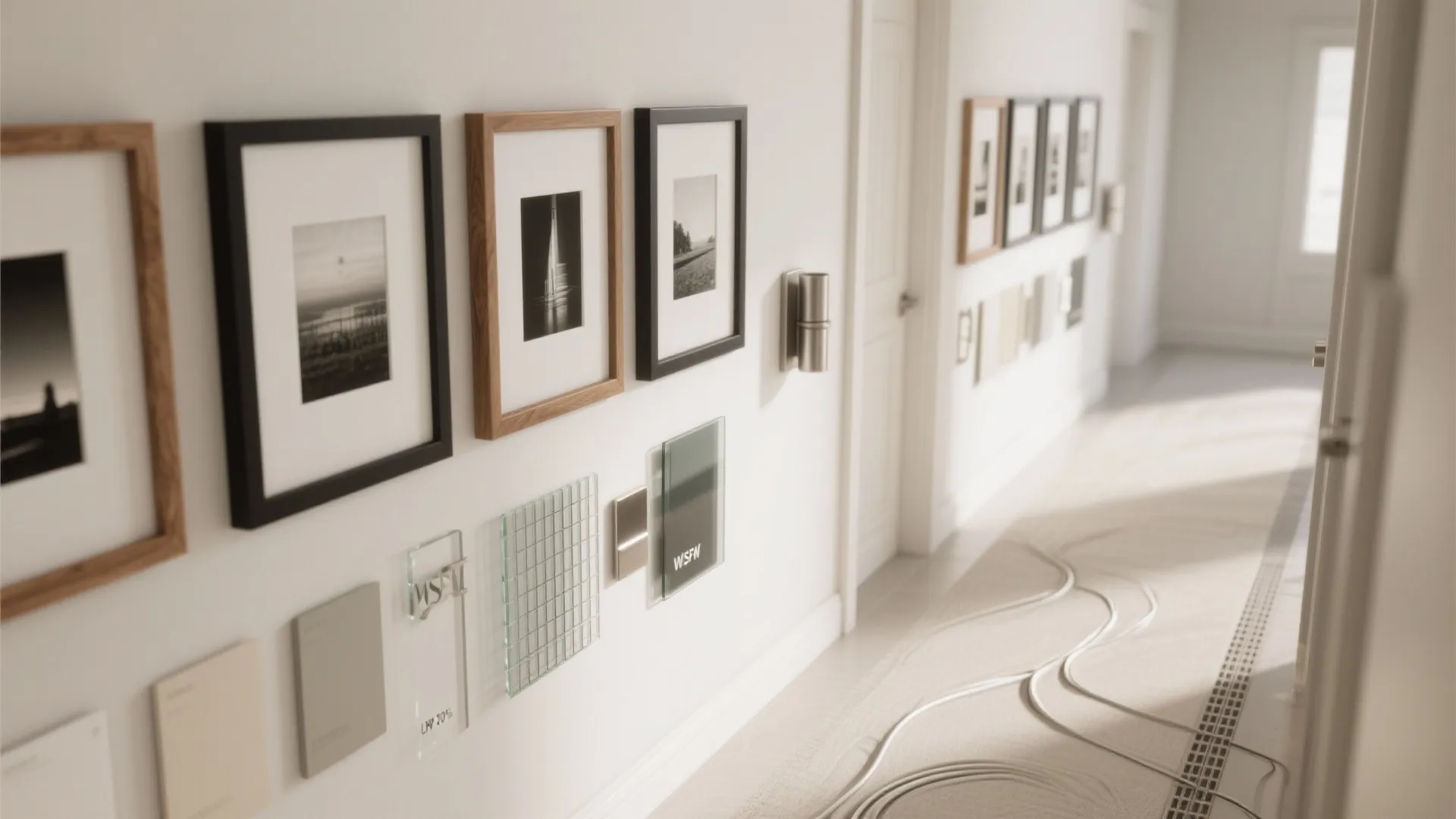 Gallery Walls with Rhythm (and Hidden Tech)