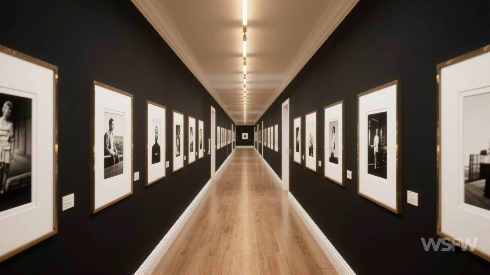 Matte Gallery Backdrop with Smart Lighting