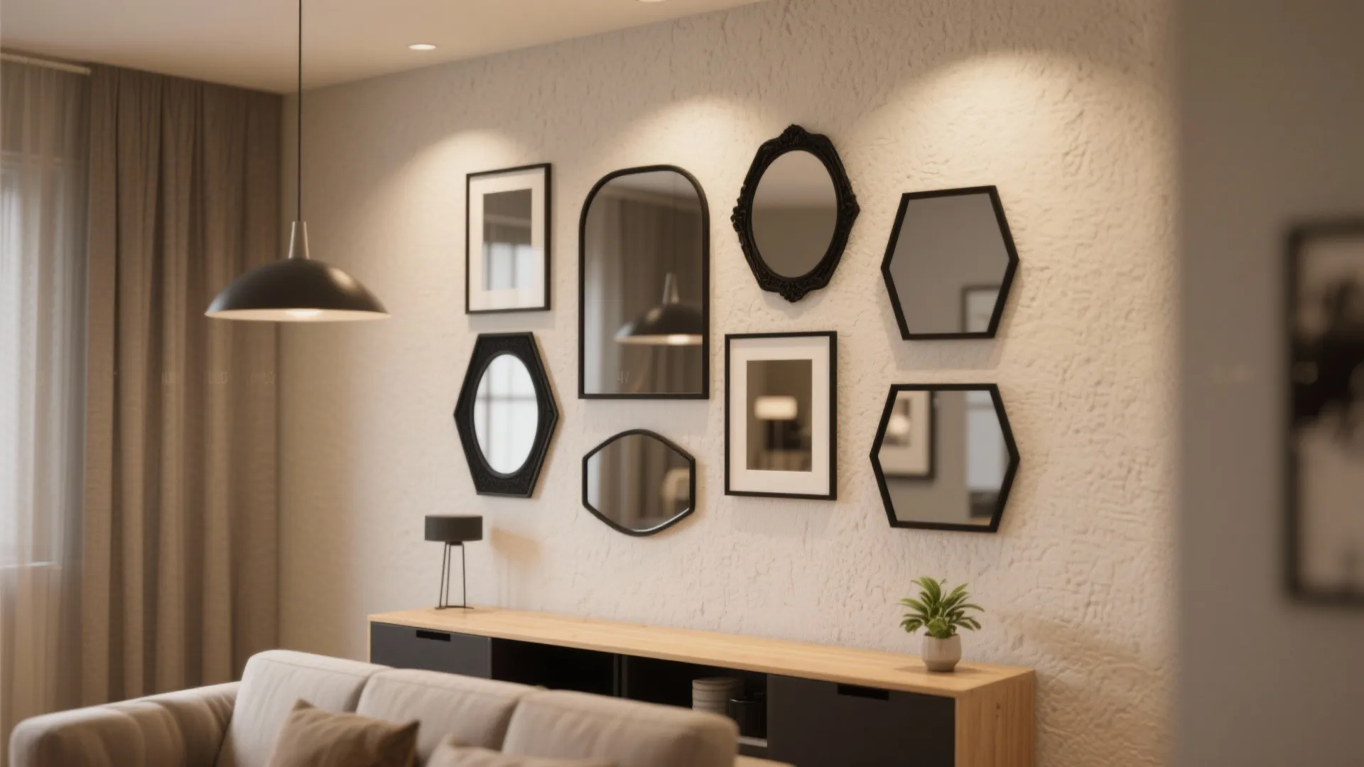 2. Gallery-mirror cluster