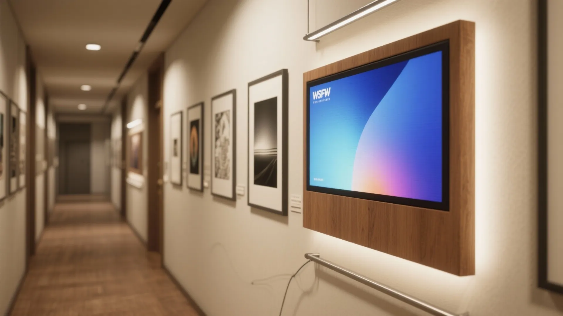 Gallery Mode: Art + Media with Smart Mounting