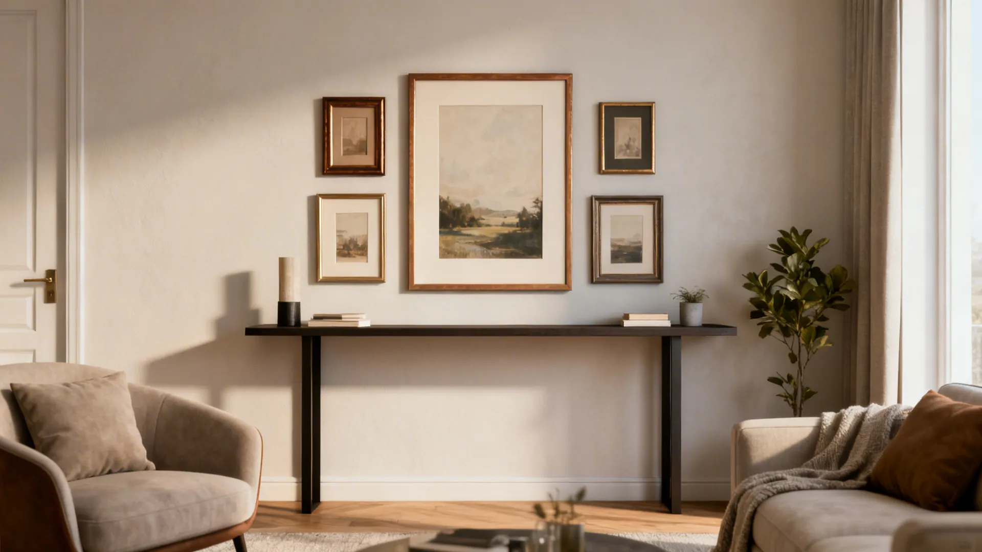 1. Gallery-style photo collage