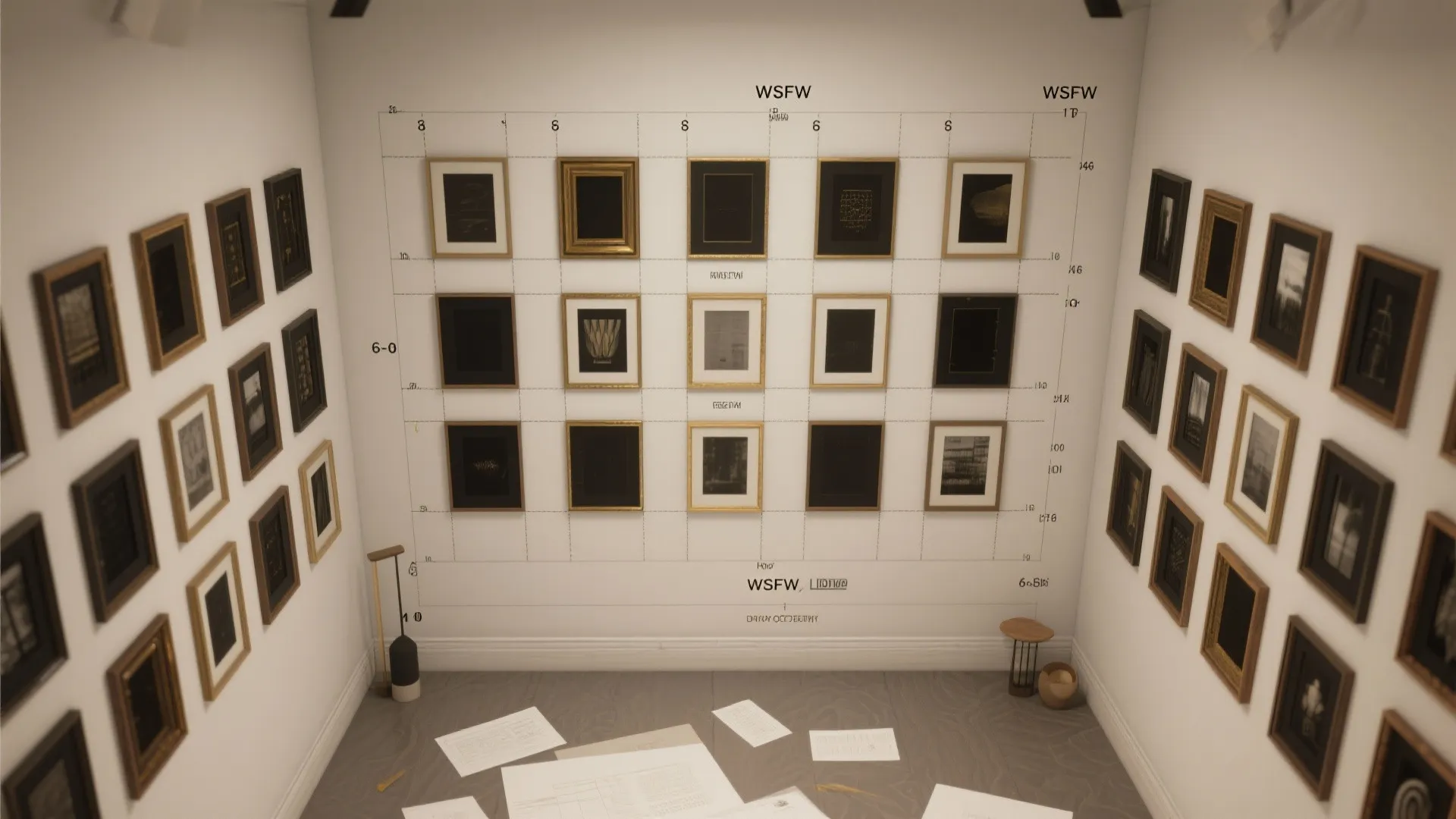 Layered Classic Gallery Walls