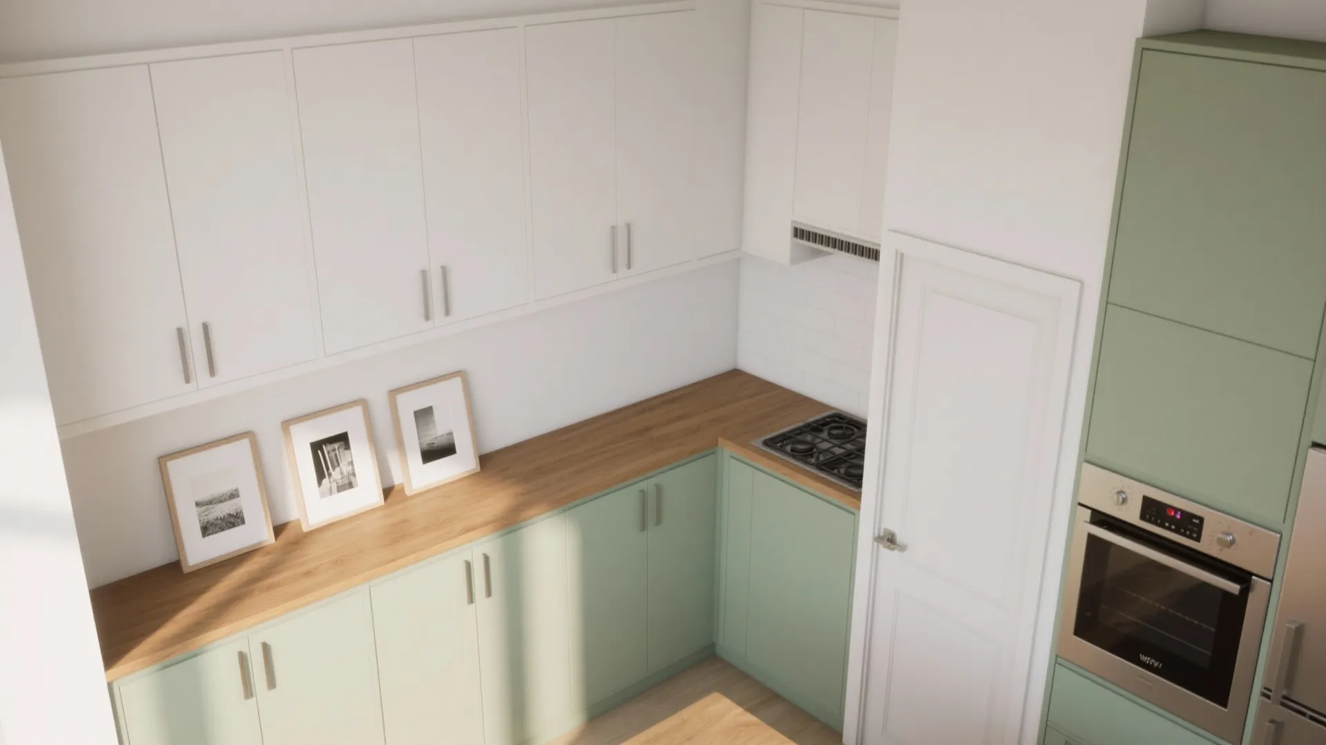 Idea 3: Gallery Rail That Rotates