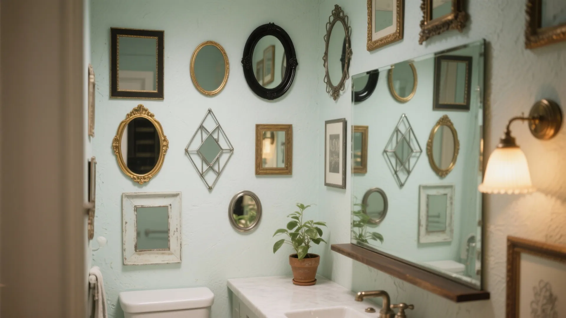 4. Gallery of Small Mirrors for Personality