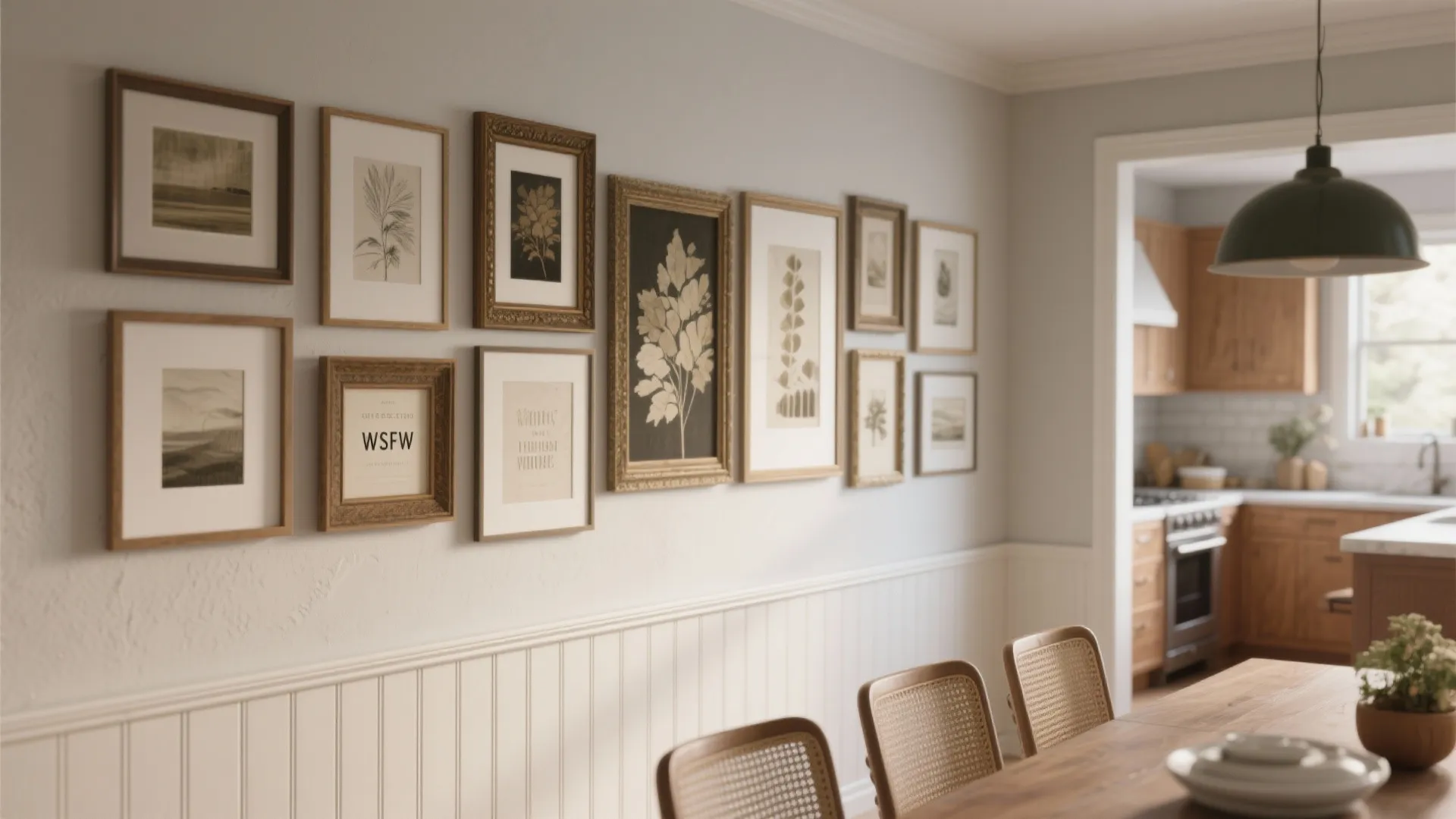 3. Gallery Strip with Mixed Frames