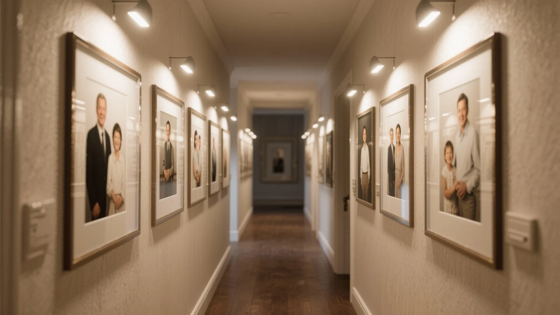 Gallery Style with Lighting