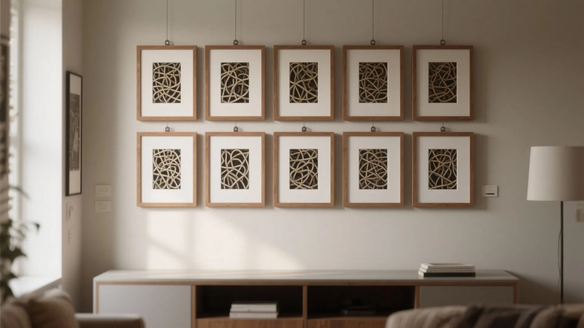 5. Scaled-Down Gallery of Tangled Frames