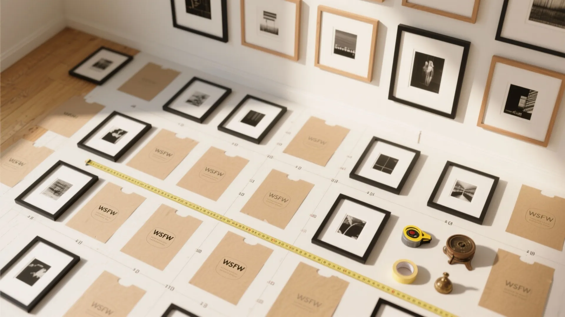 Gallery Wall with Joyful Narratives