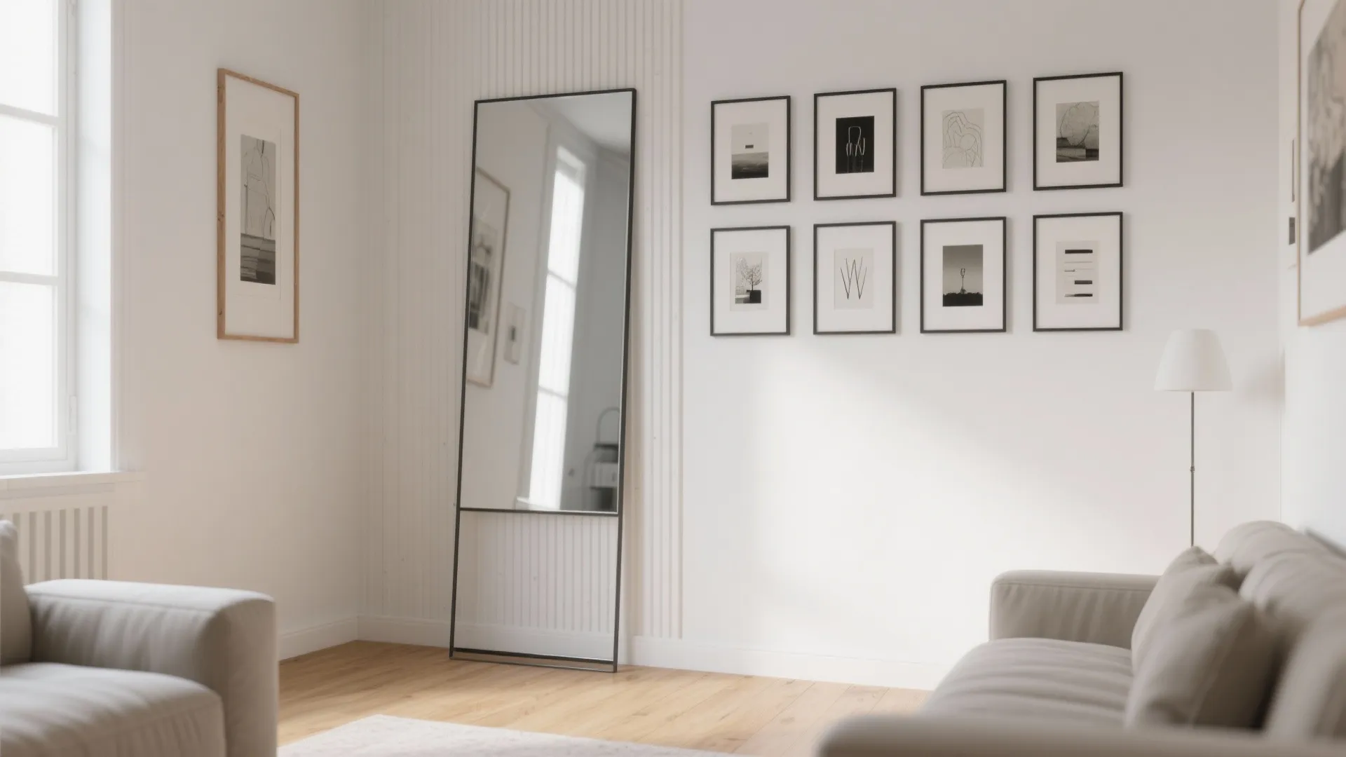 Vertical Lines and Gallery Walls