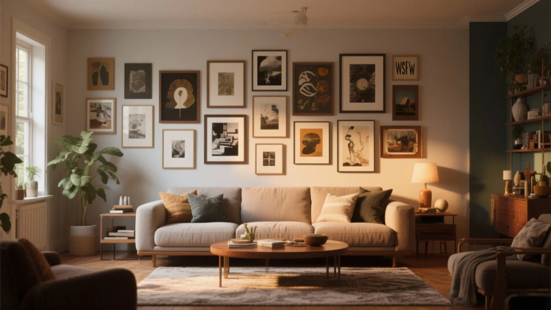 7. Gallery wall personalization