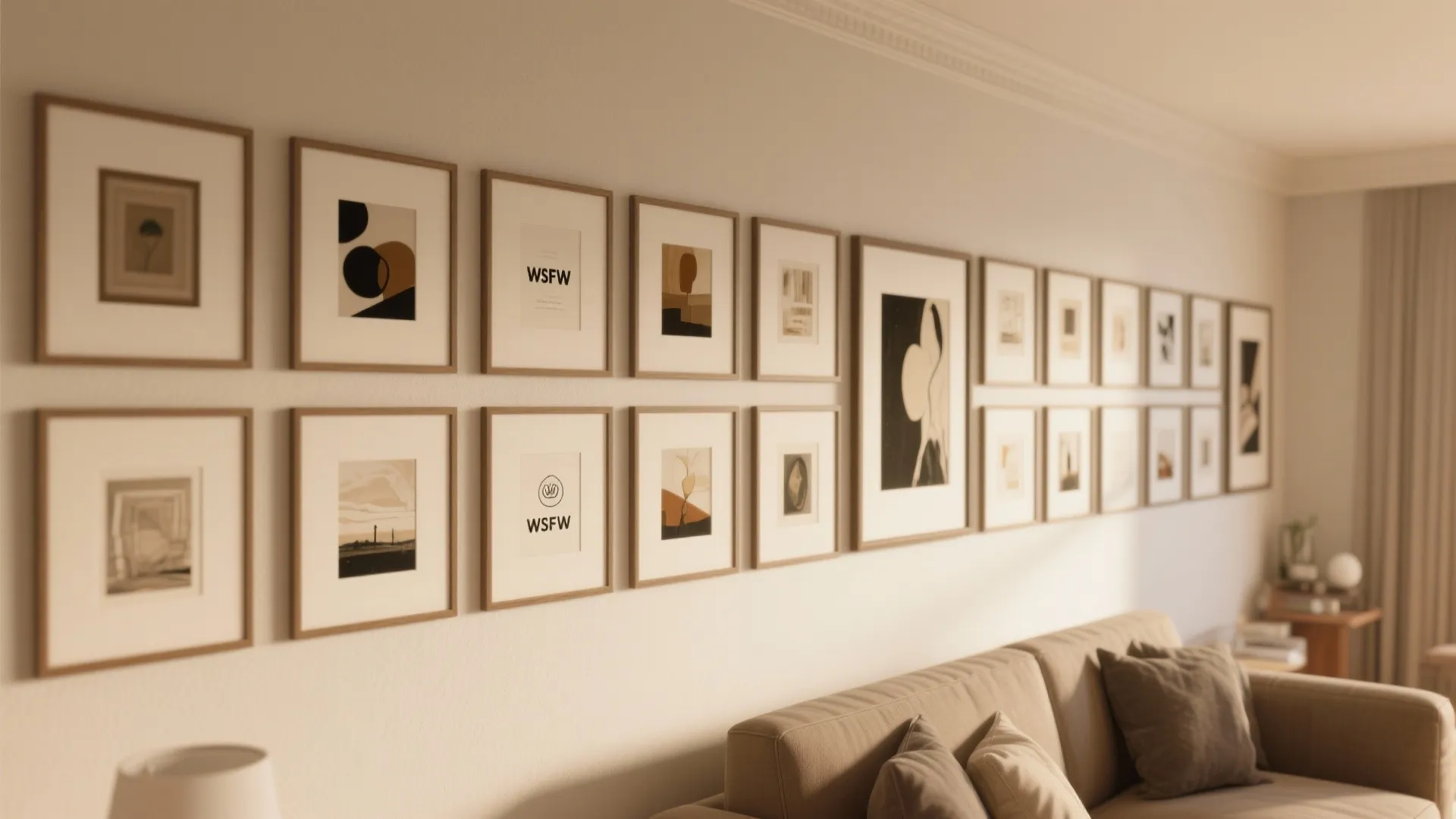 7. Gallery Wall Impact