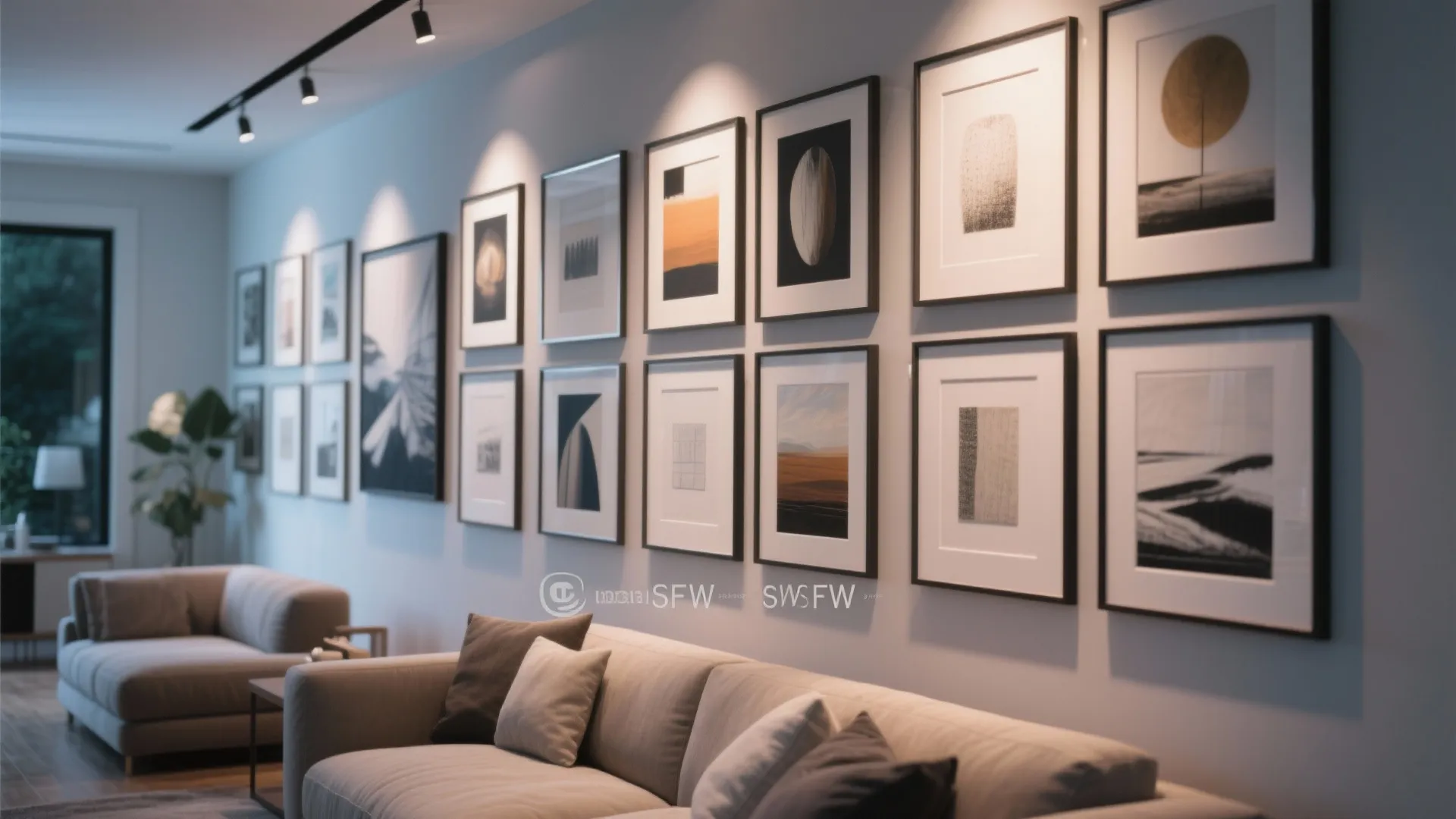 Gallery Wall for Visual Interest