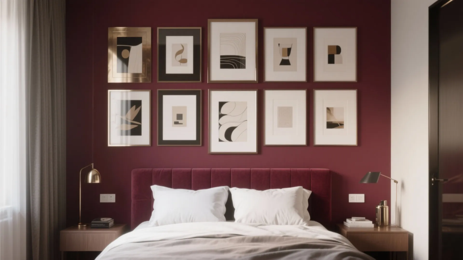 Gallery Wall and Art-Forward Approach