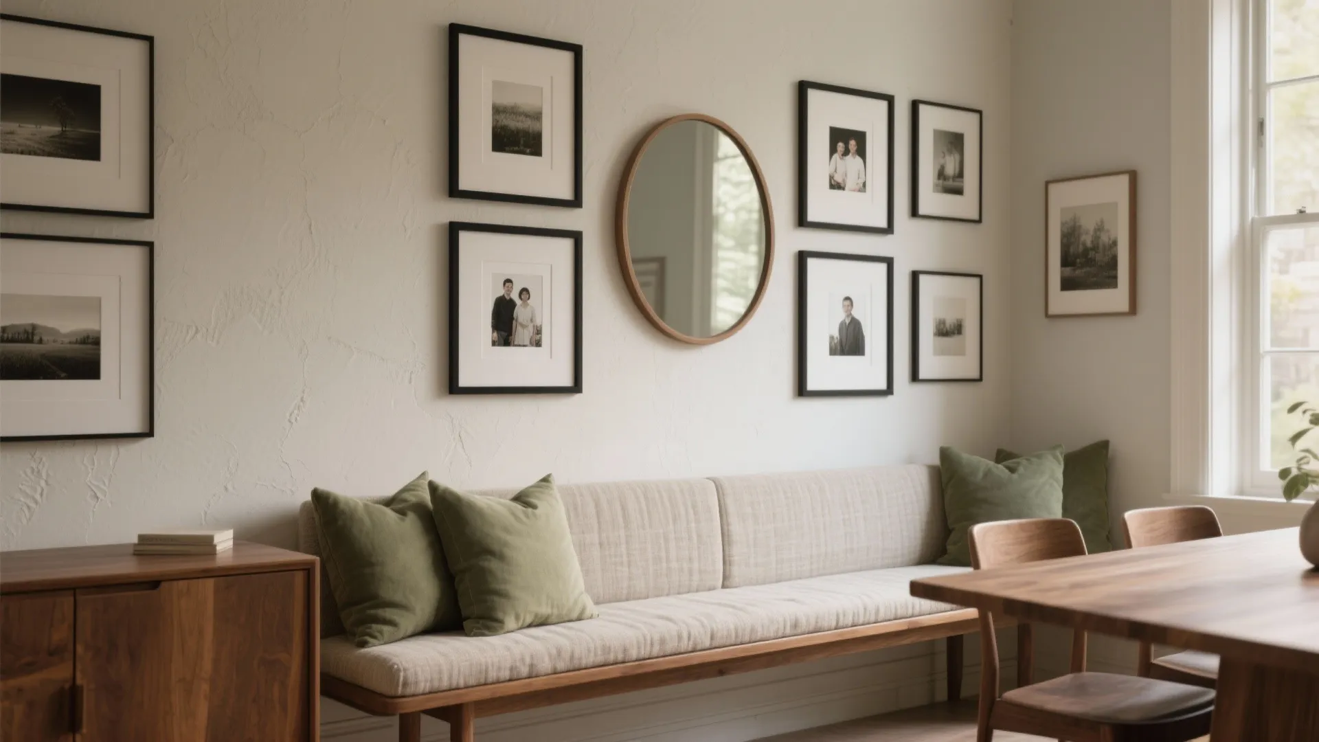 1. Gallery Wall to Create Visual Interest