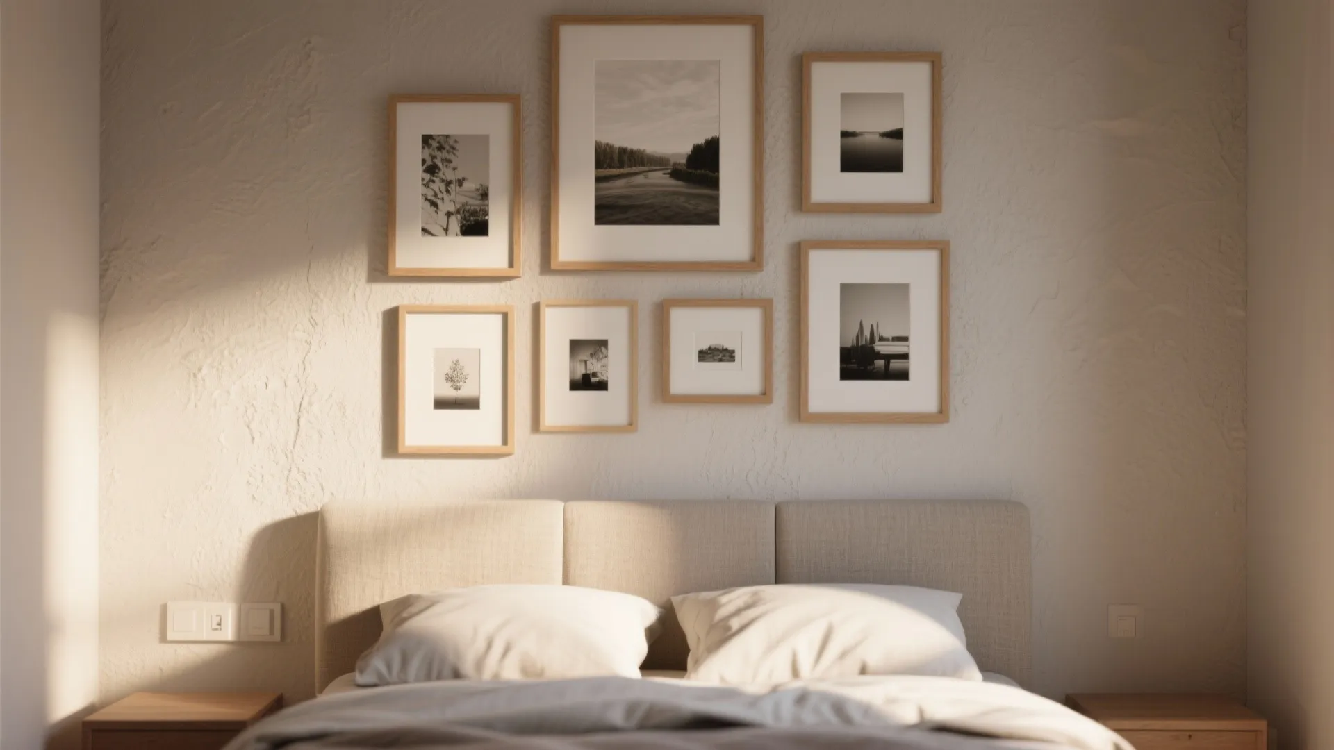 Gallery Wall with Mixed Frames