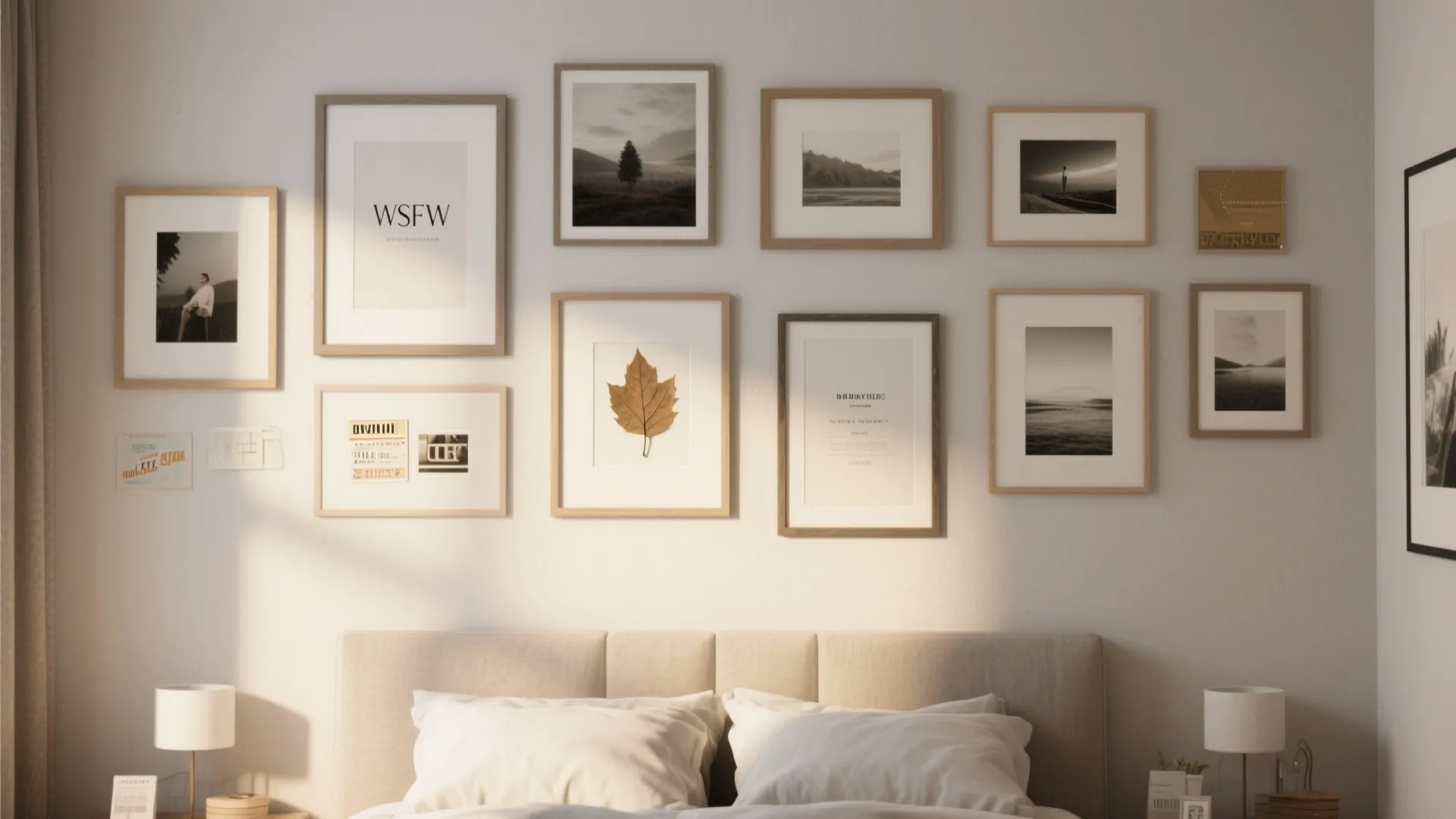 2. Gallery Walls with a Personal Twist
