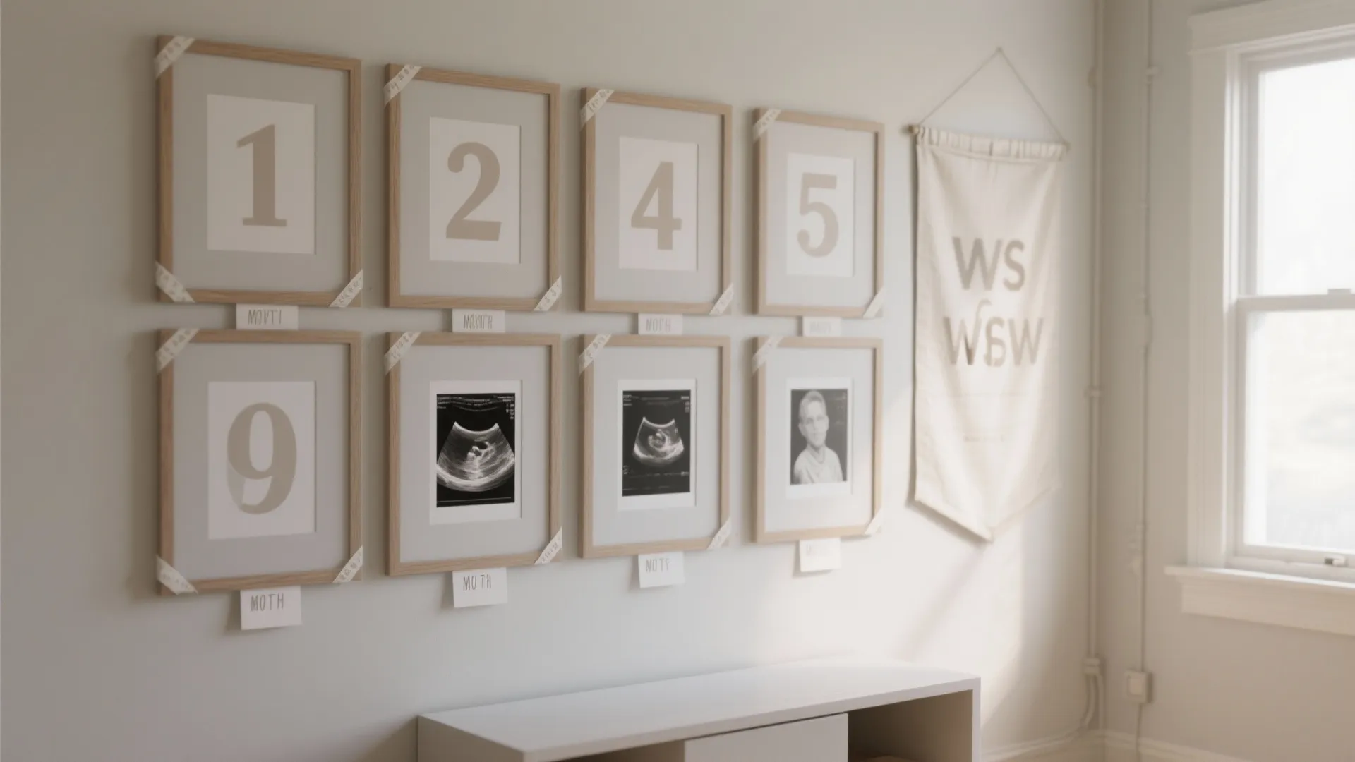Milestone Gallery Wall for Photo-Worthy Moments