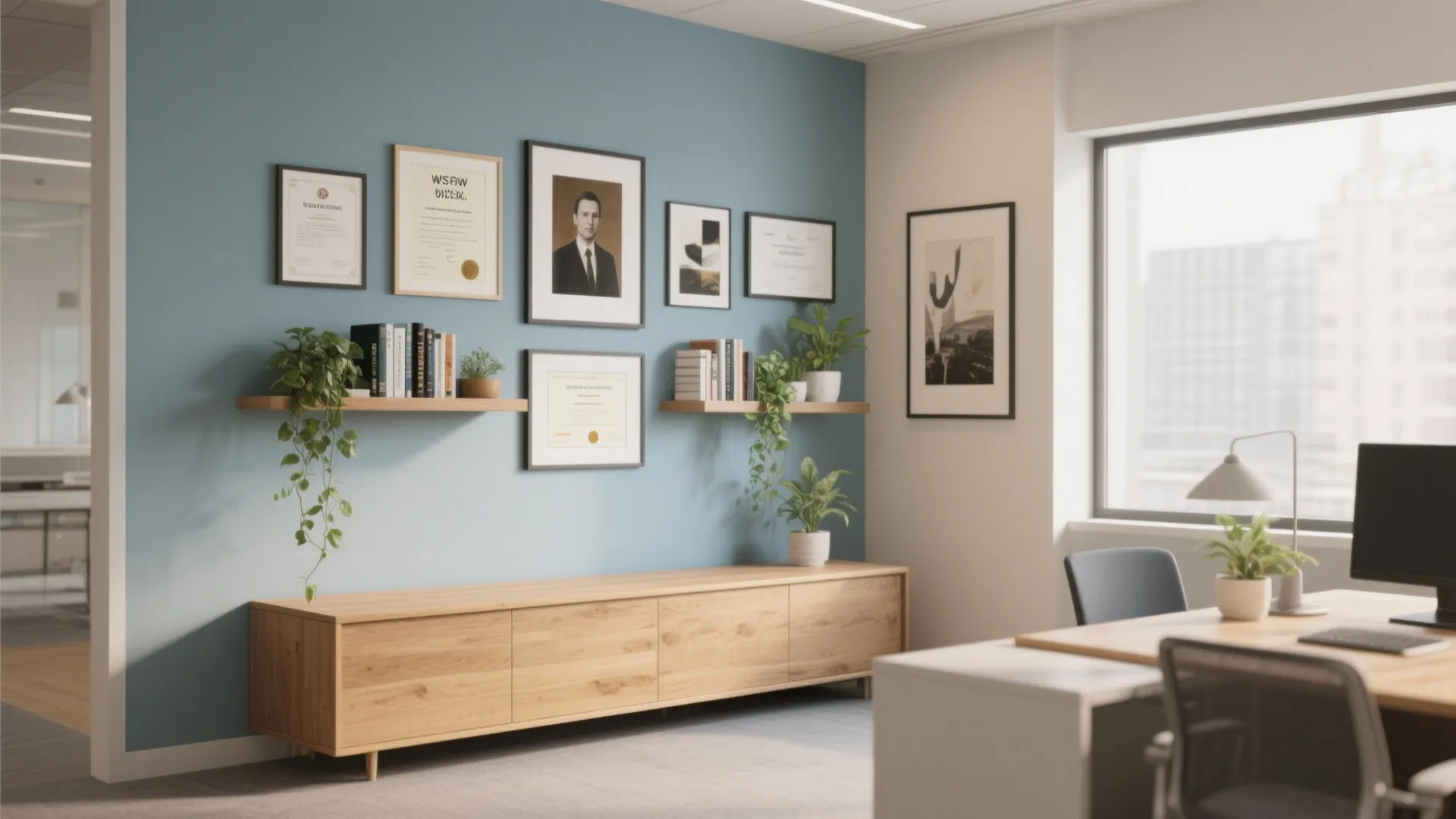 1. Gallery Wall with a Curated Theme