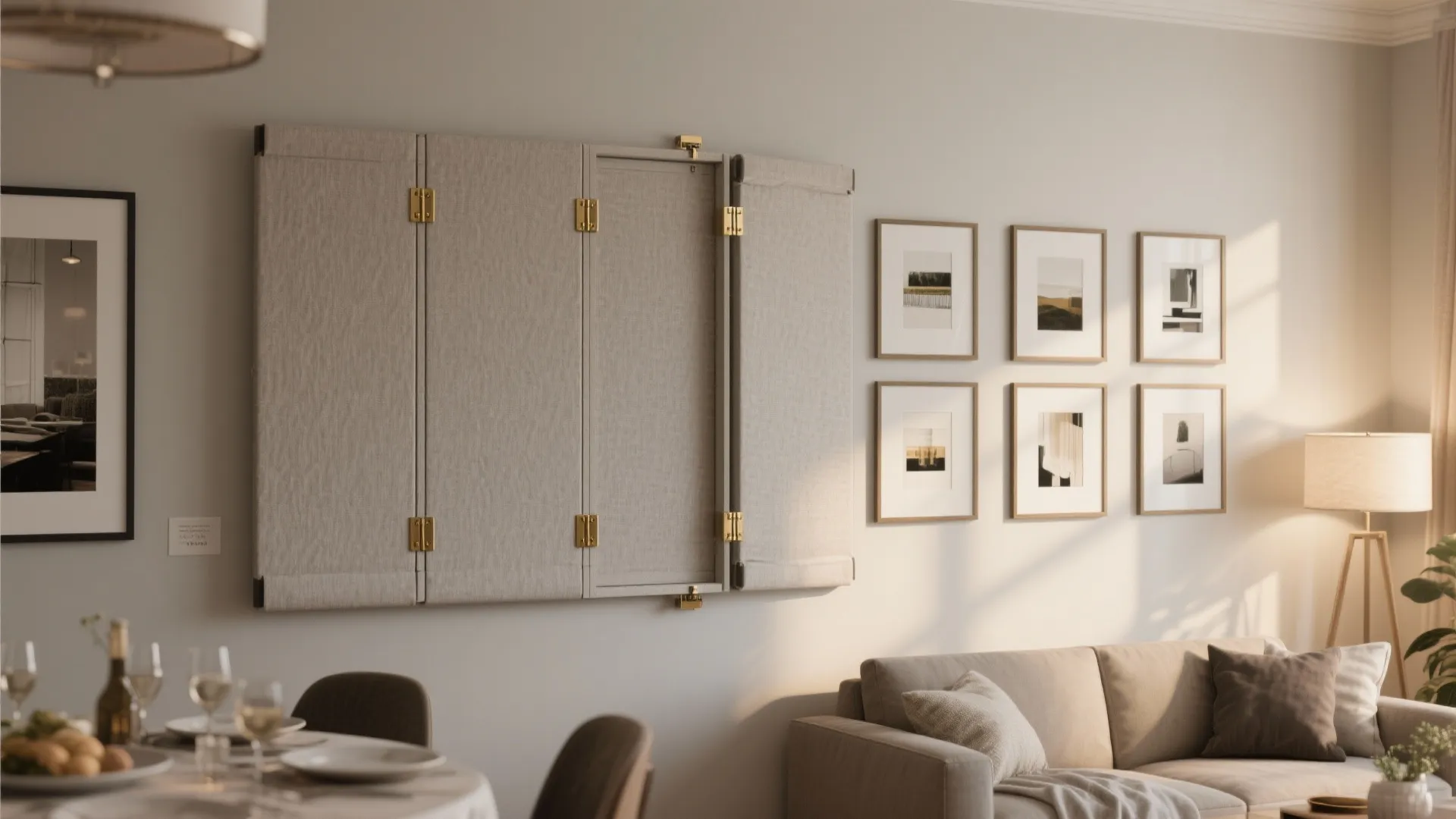 Collapsible Gallery Wall