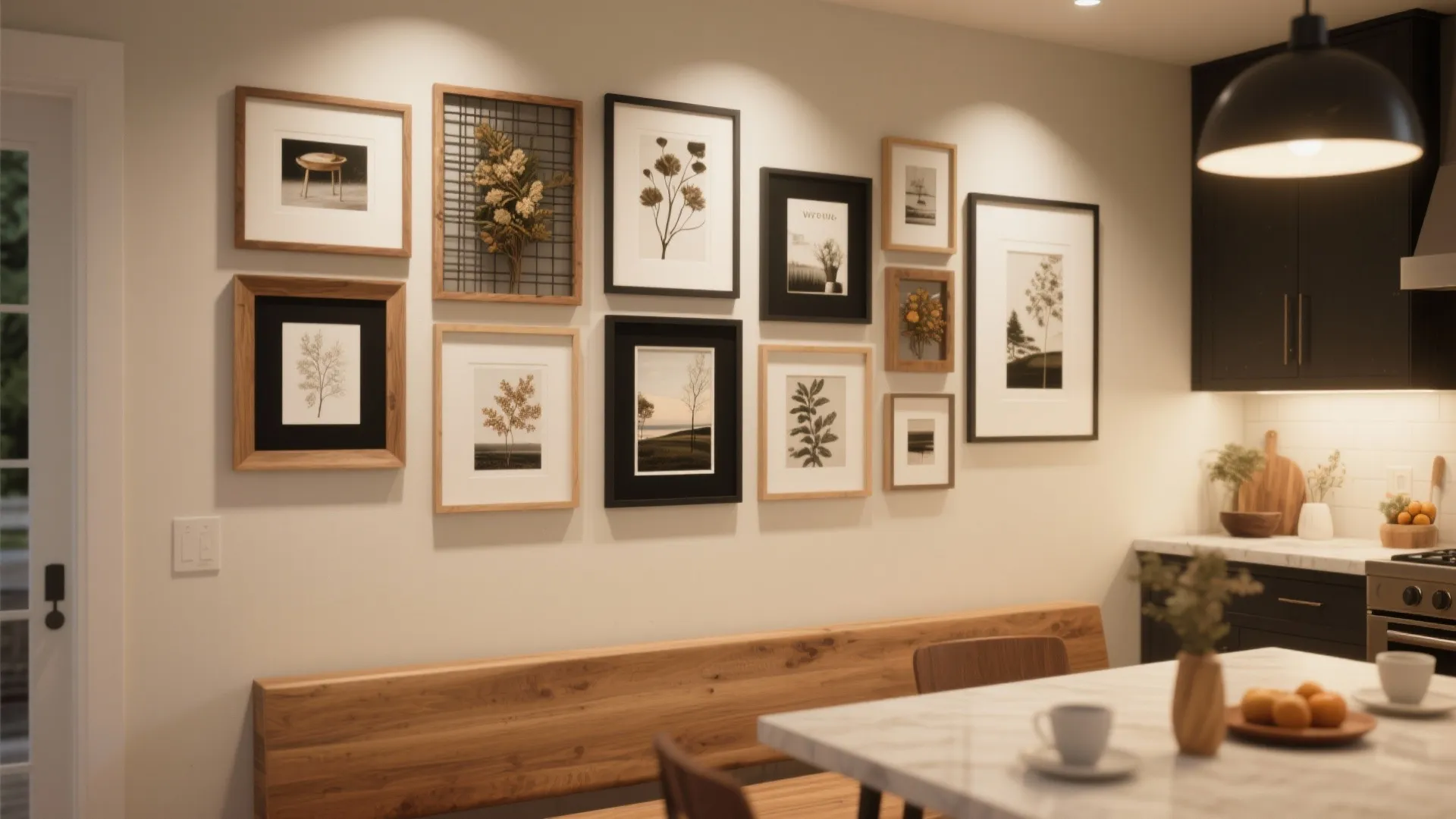 Kitchen Decor Ideas for Walls: 5 Inspiring Tips: Five practical and stylish wall decor ideas I use in small kitchens to make them feel bigger, brighter, and truly personal