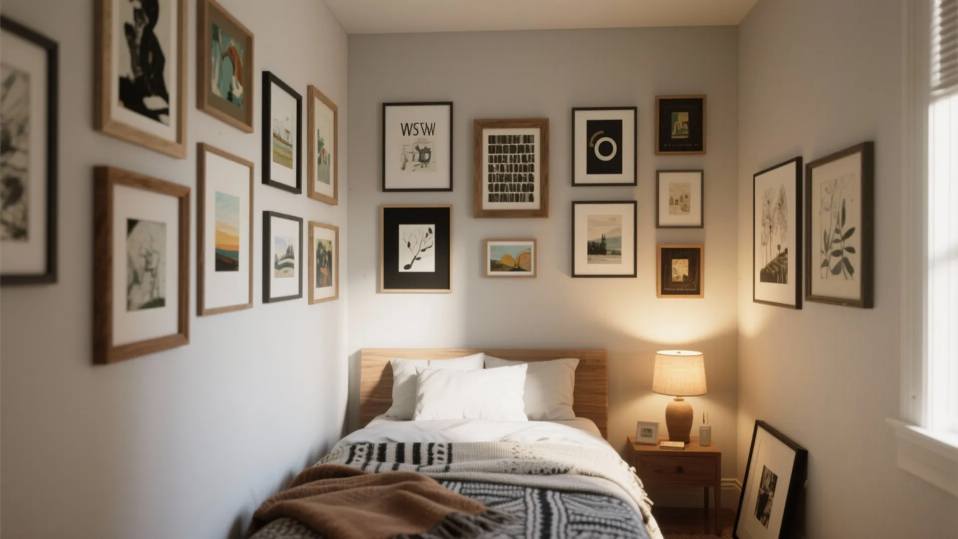 3. Gallery wall mix for layered personality