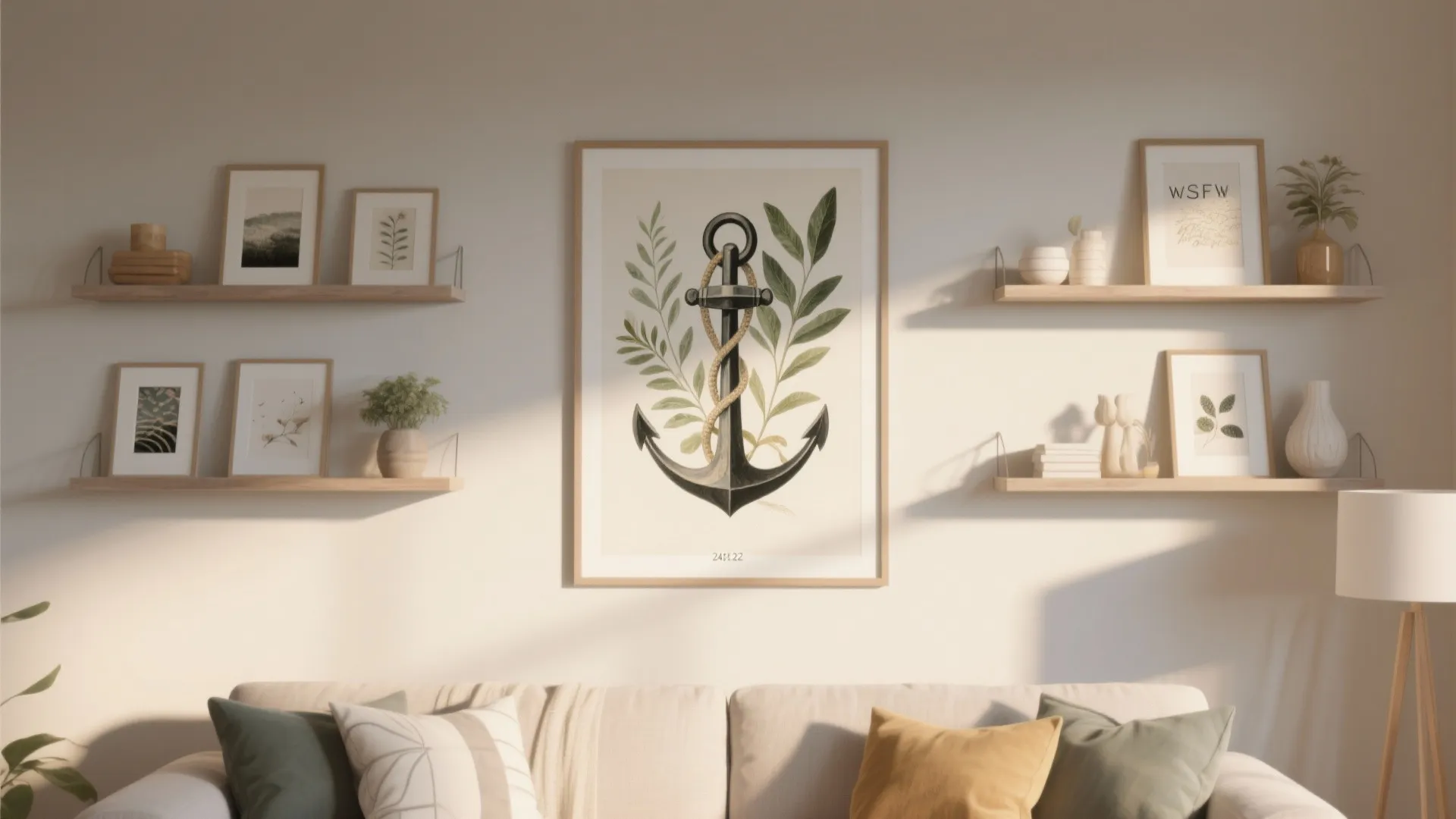 Gallery Wall Anchor Piece