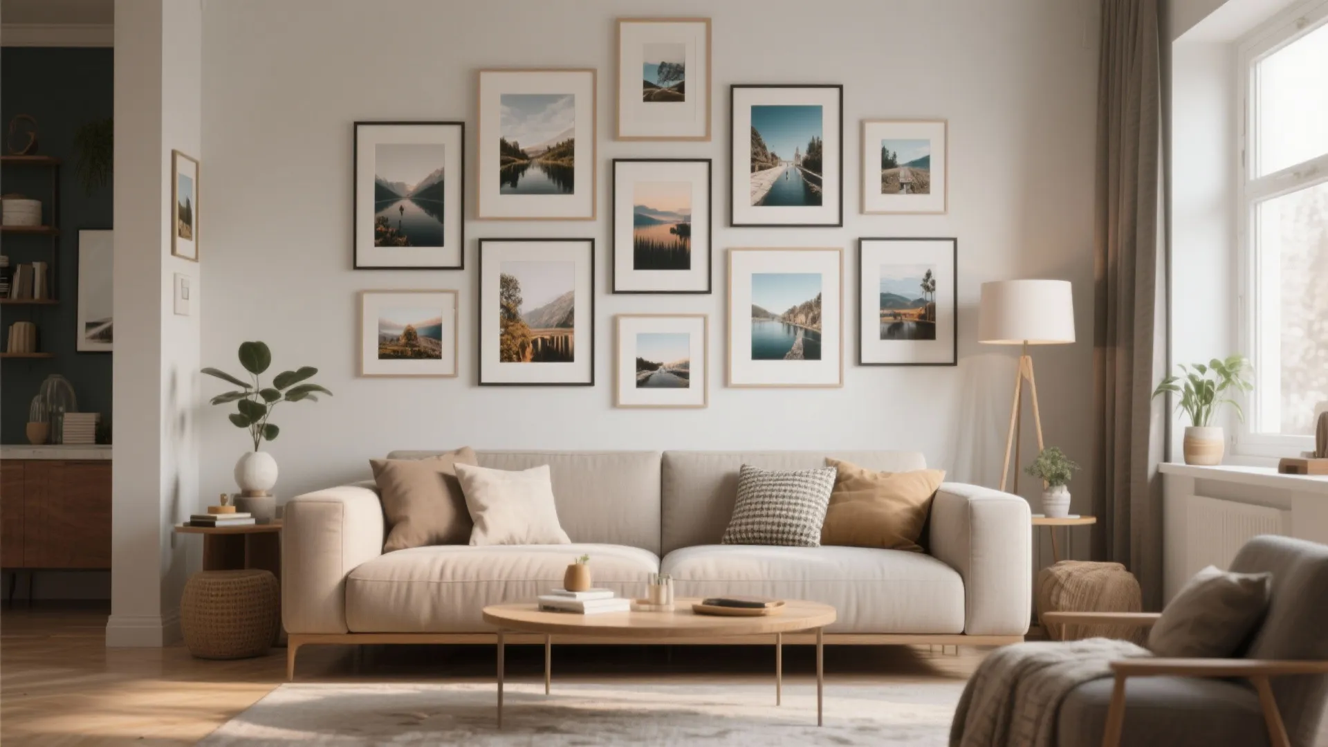 10. Personal Art Gallery Wall