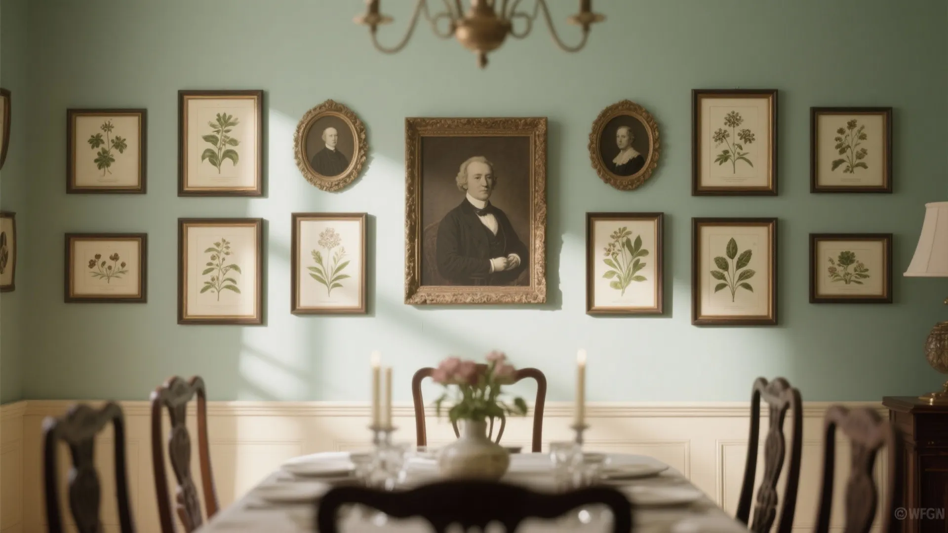 Tip 7: Gallery Wall of Heritage Art