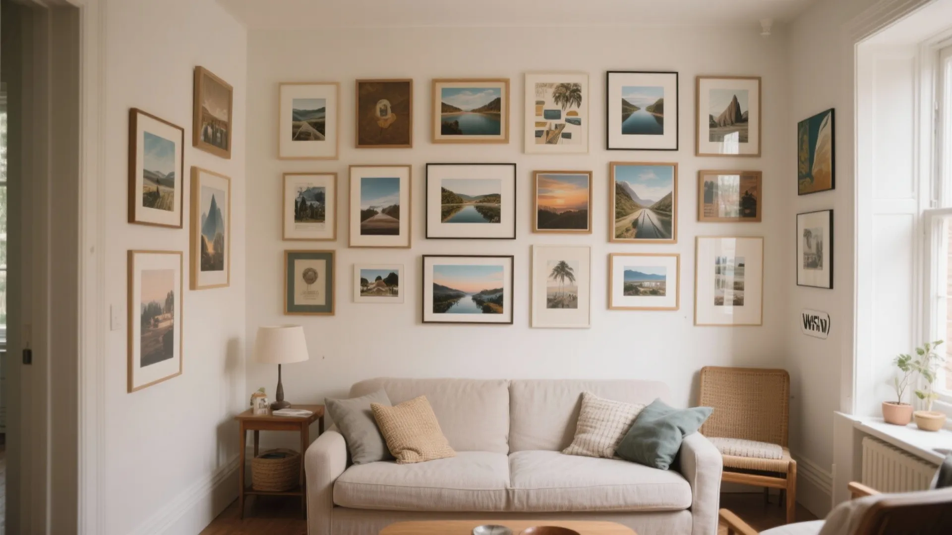 Gallery Walls with Personal Art
