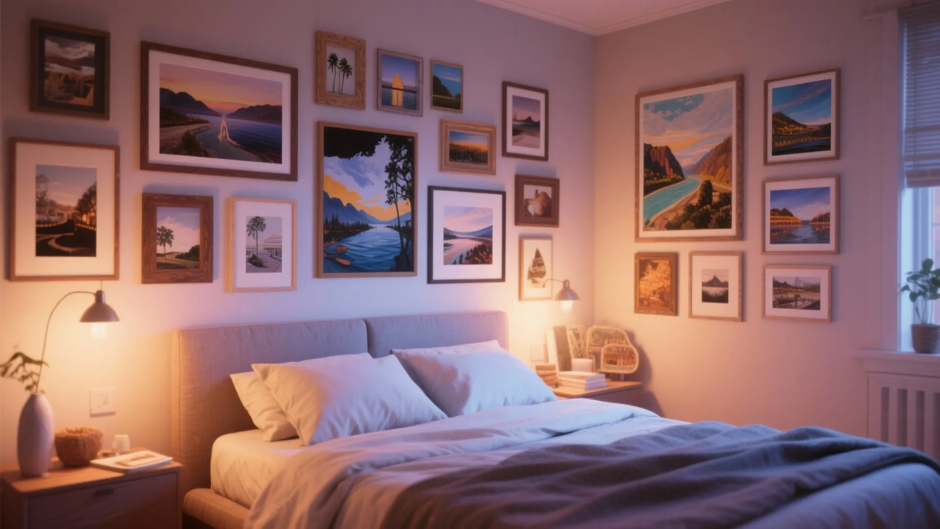 2. Gallery Wall with Personal Stories