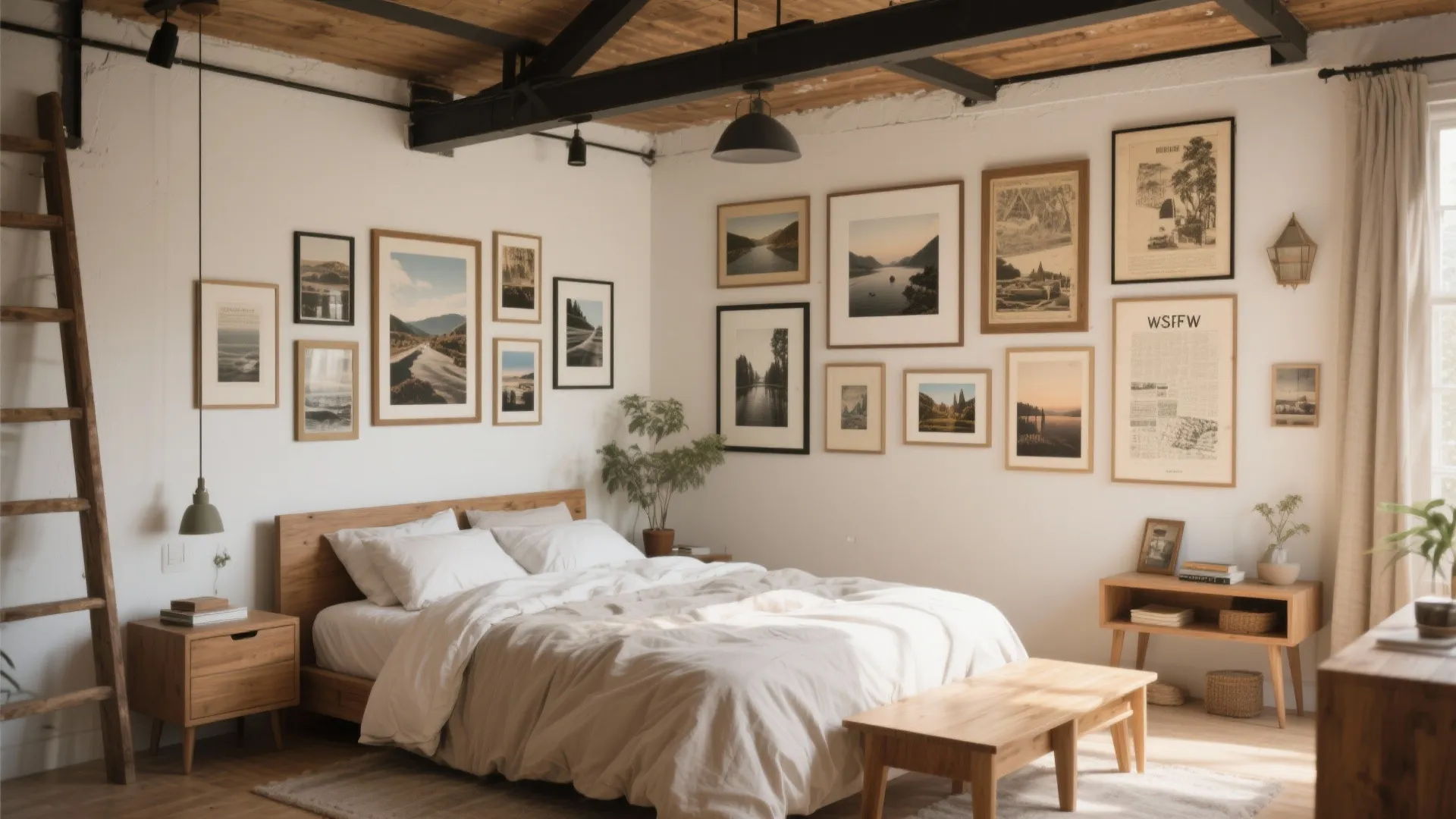 Gallery Wall with Personal Art