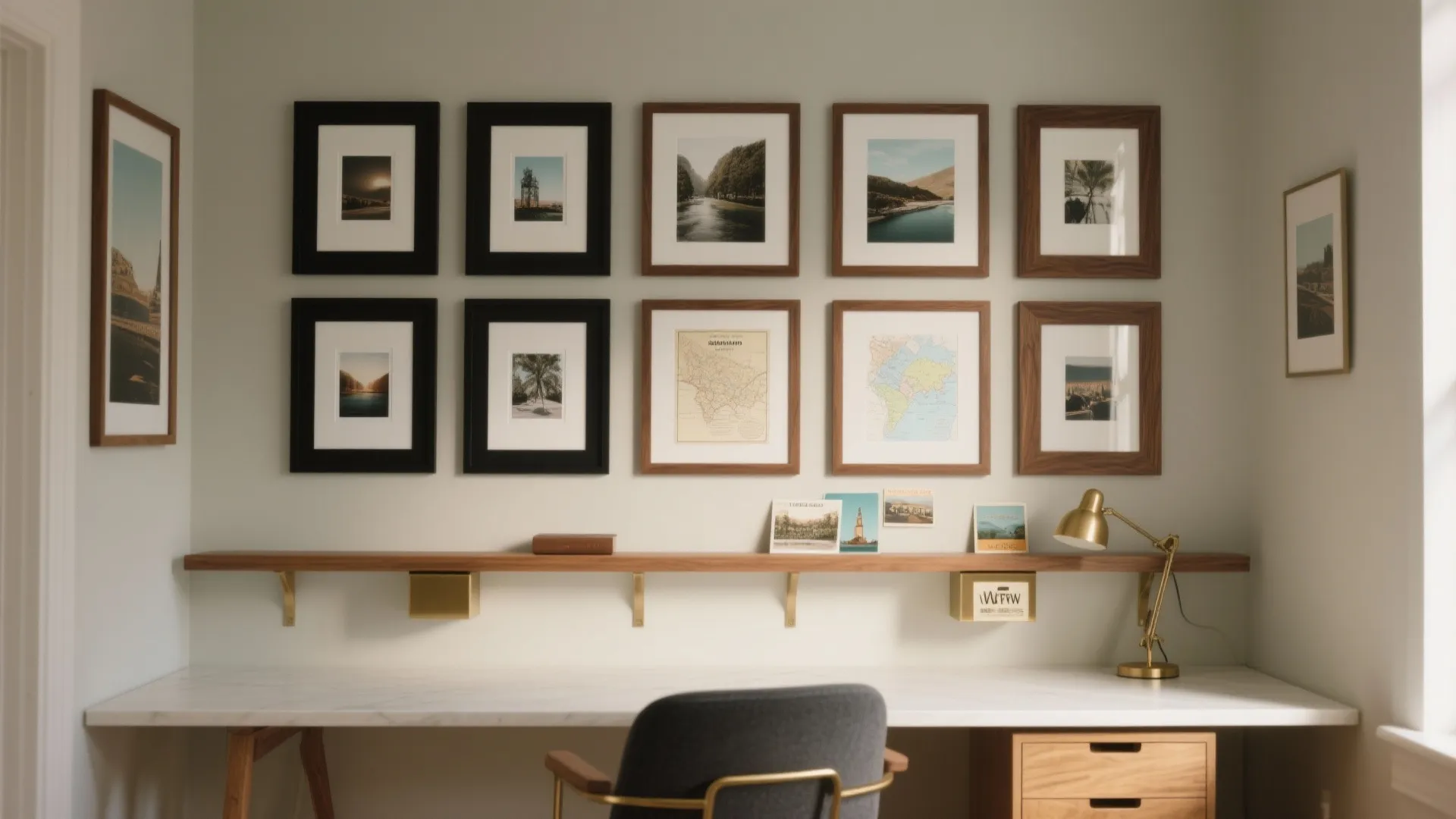 Curated Travel Gallery Wall