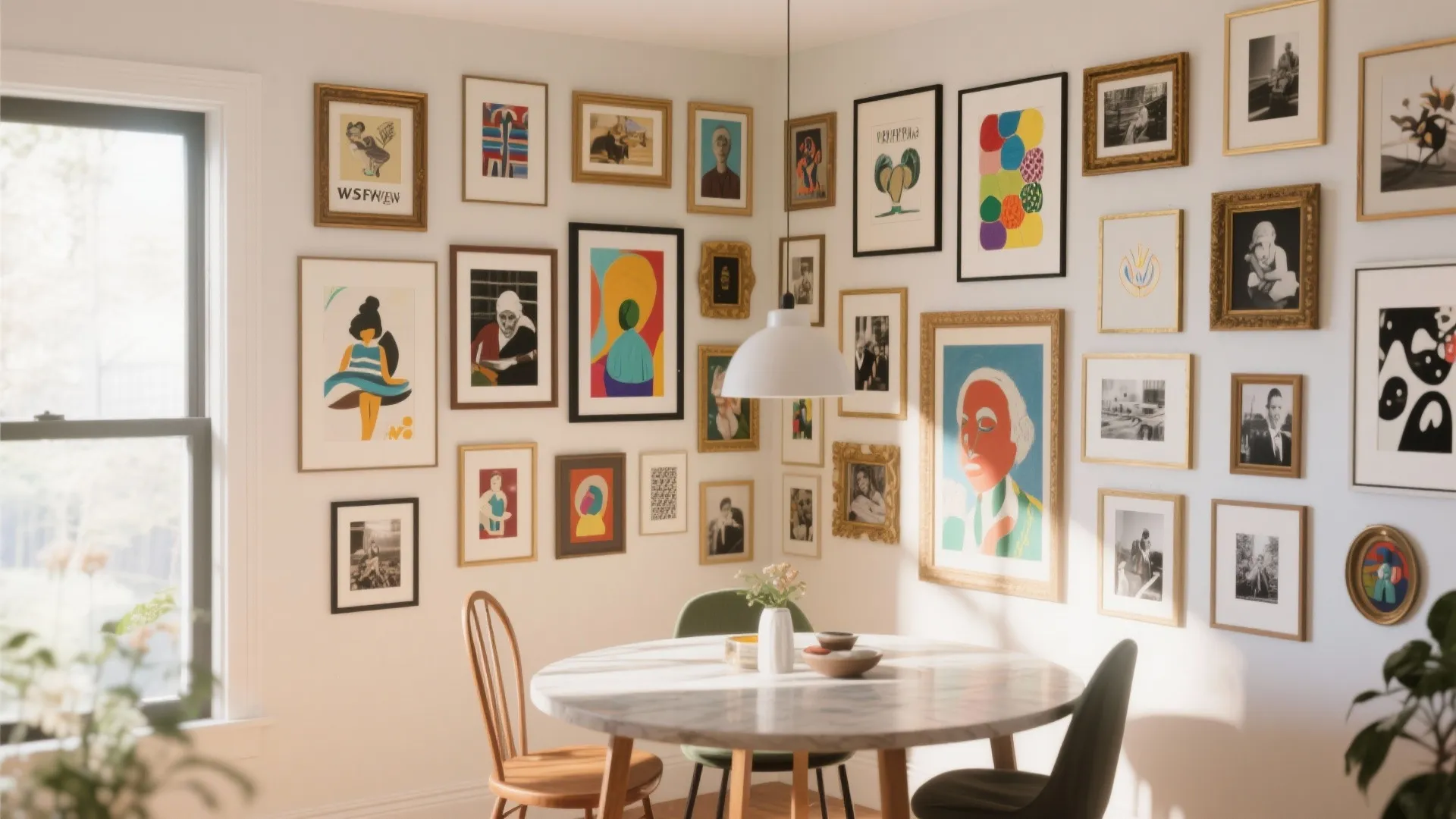 9. Gallery Wall Explosion