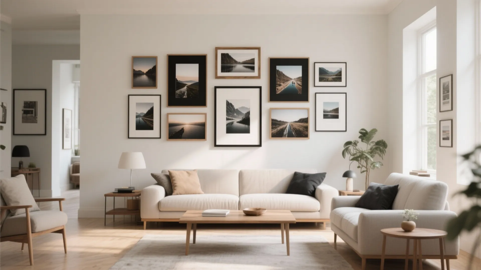 Gallery Wall with Personal Photography