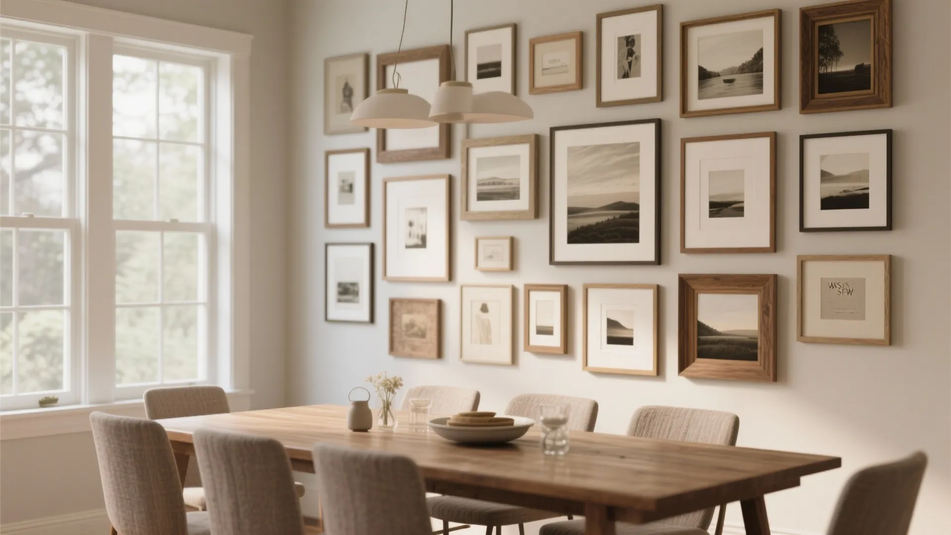 1. Statement Gallery Wall