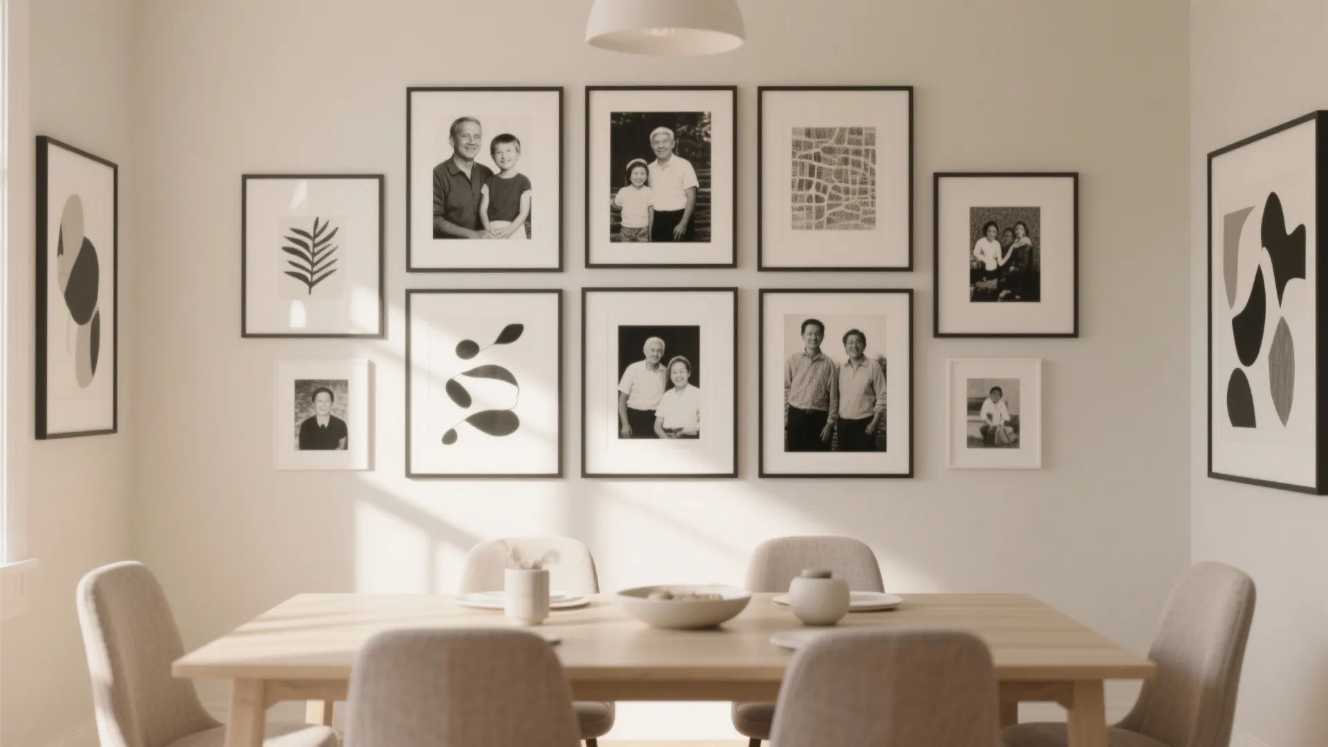 Gallery Wall of Art or Photos