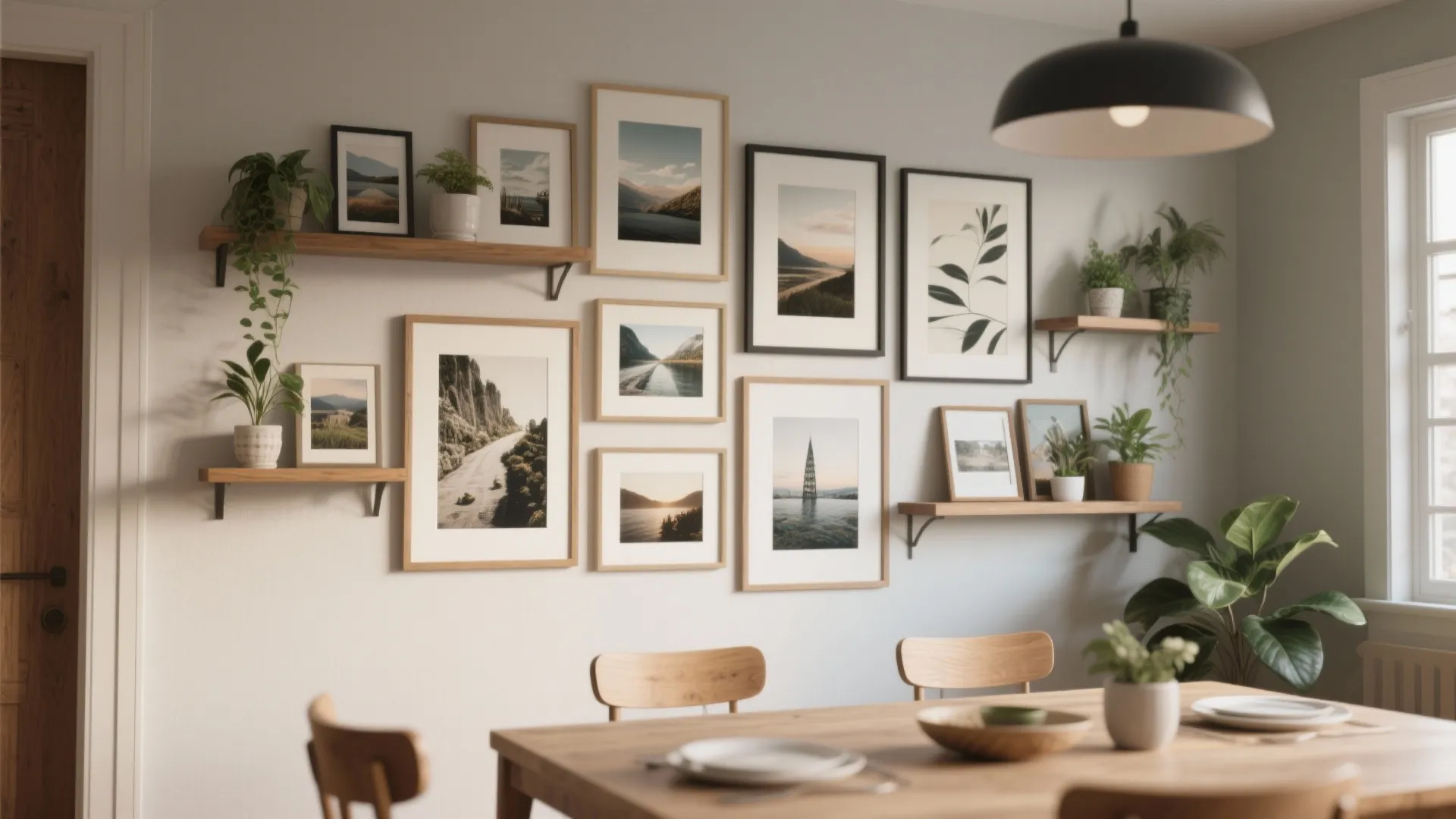 1. Statement Gallery Wall