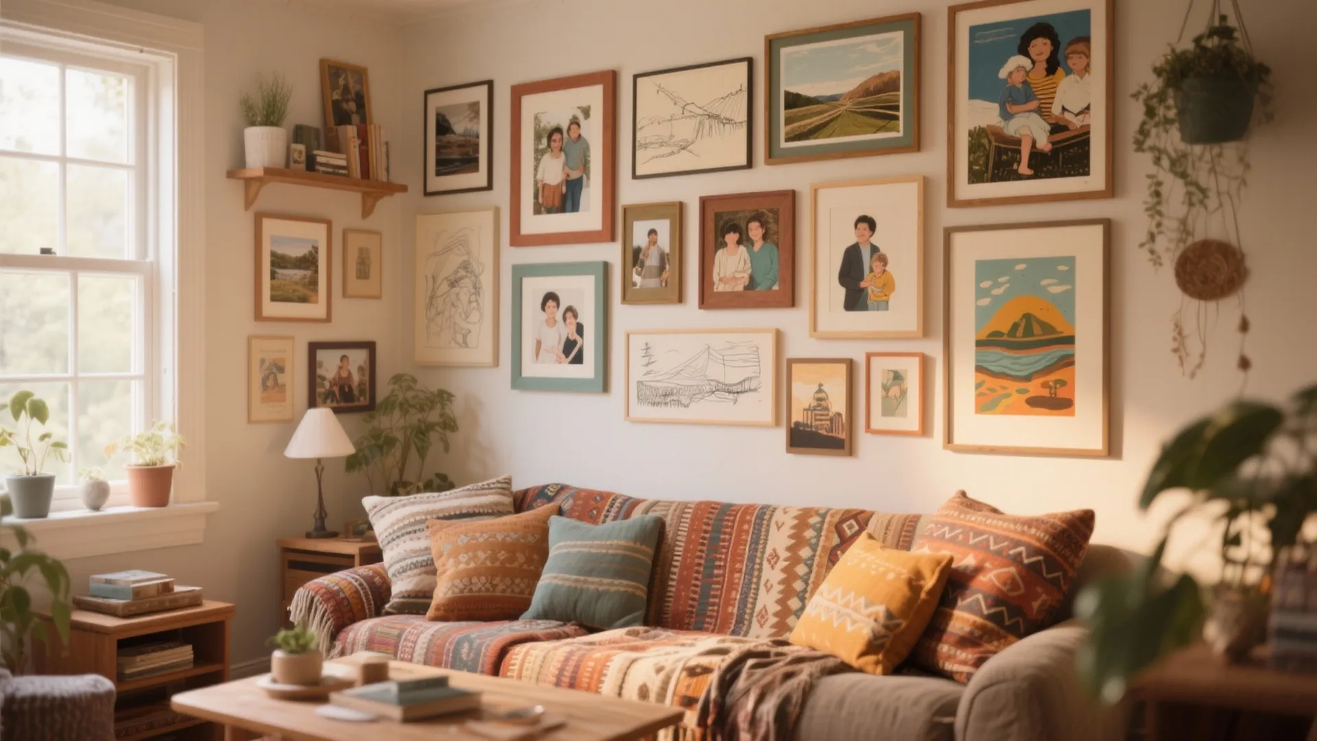 Gallery Wall Eclectic Mix