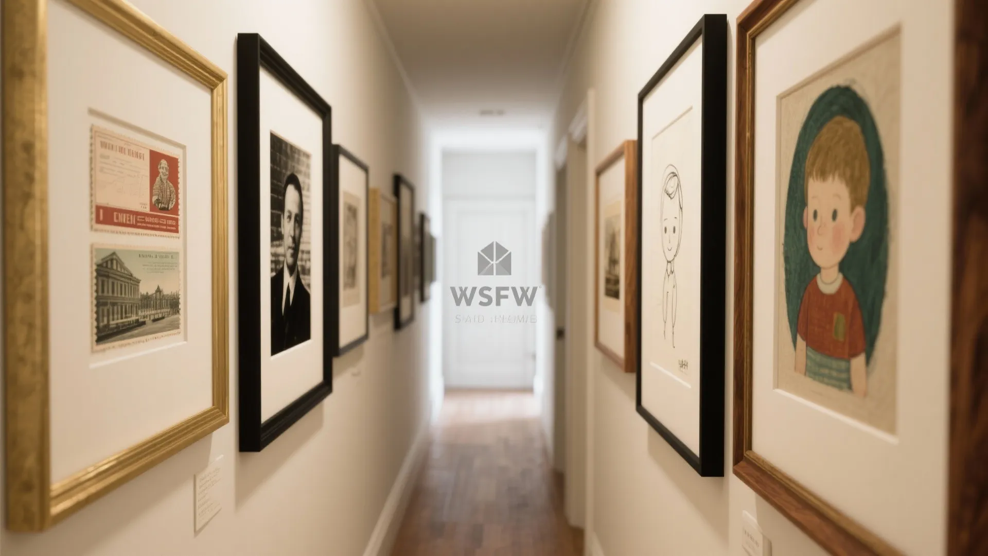 Curated Gallery Walls with Layered Frames