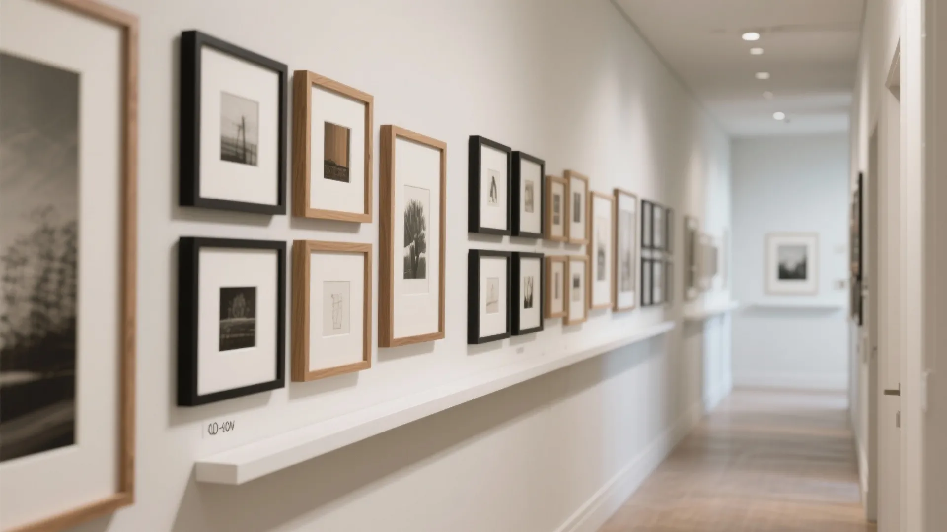 Gallery Wall with Rhythm, Not Clutter