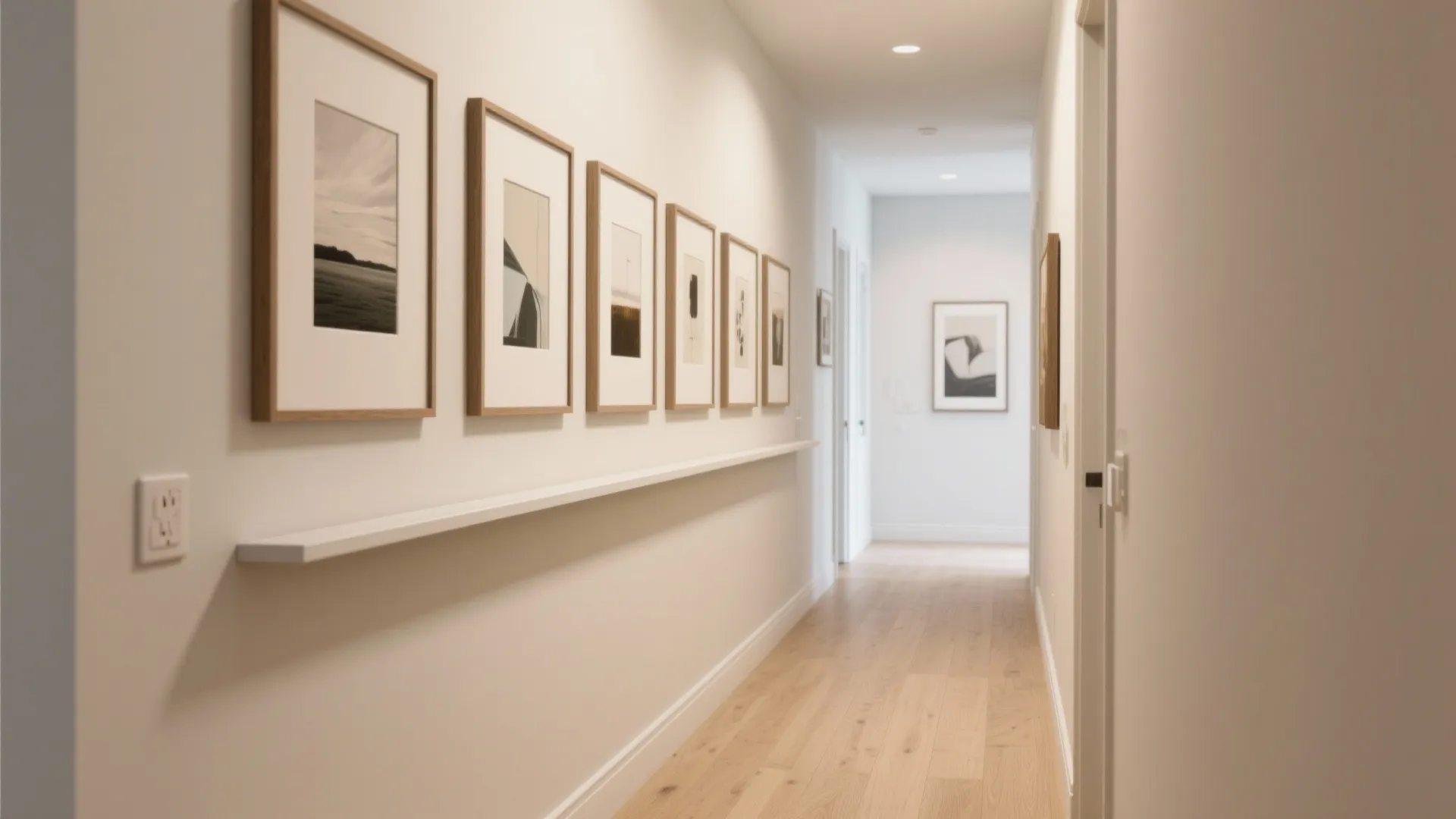 Gallery Wall with Guided Sightlines